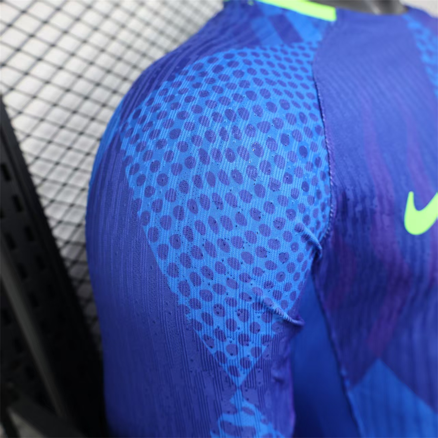 AlphaJersey-Brazil 2025 Women's Team Away Long Sleeves Jersey - Men's Player Version