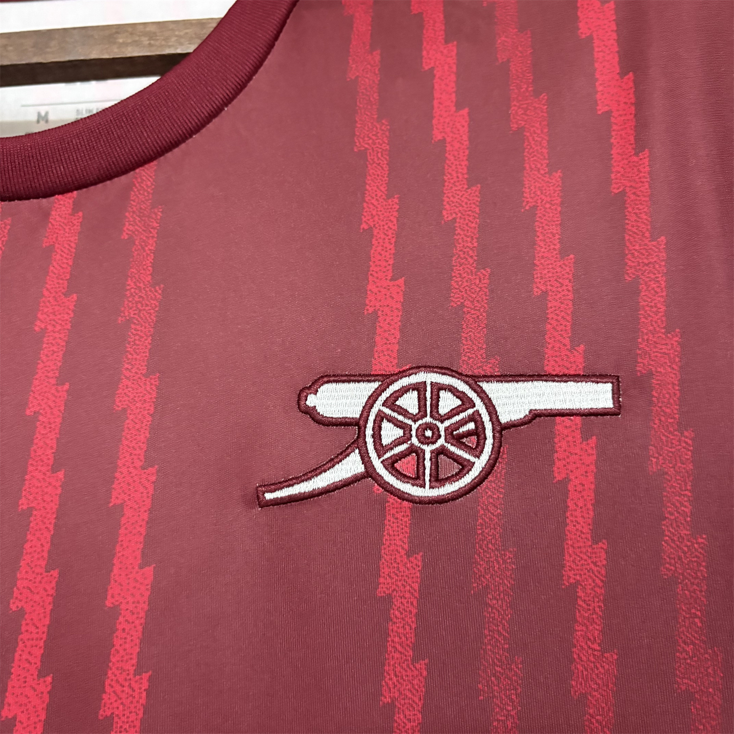 AlphaJersey-Arsenal 26-27 Red Lines Training Jersey - Fans Version