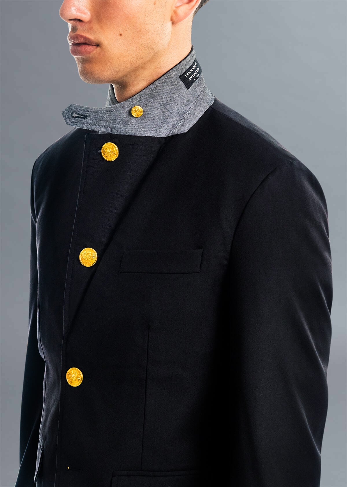 School Daze Blazer Black | Modern Menswear by yycbvcnbmmnbm