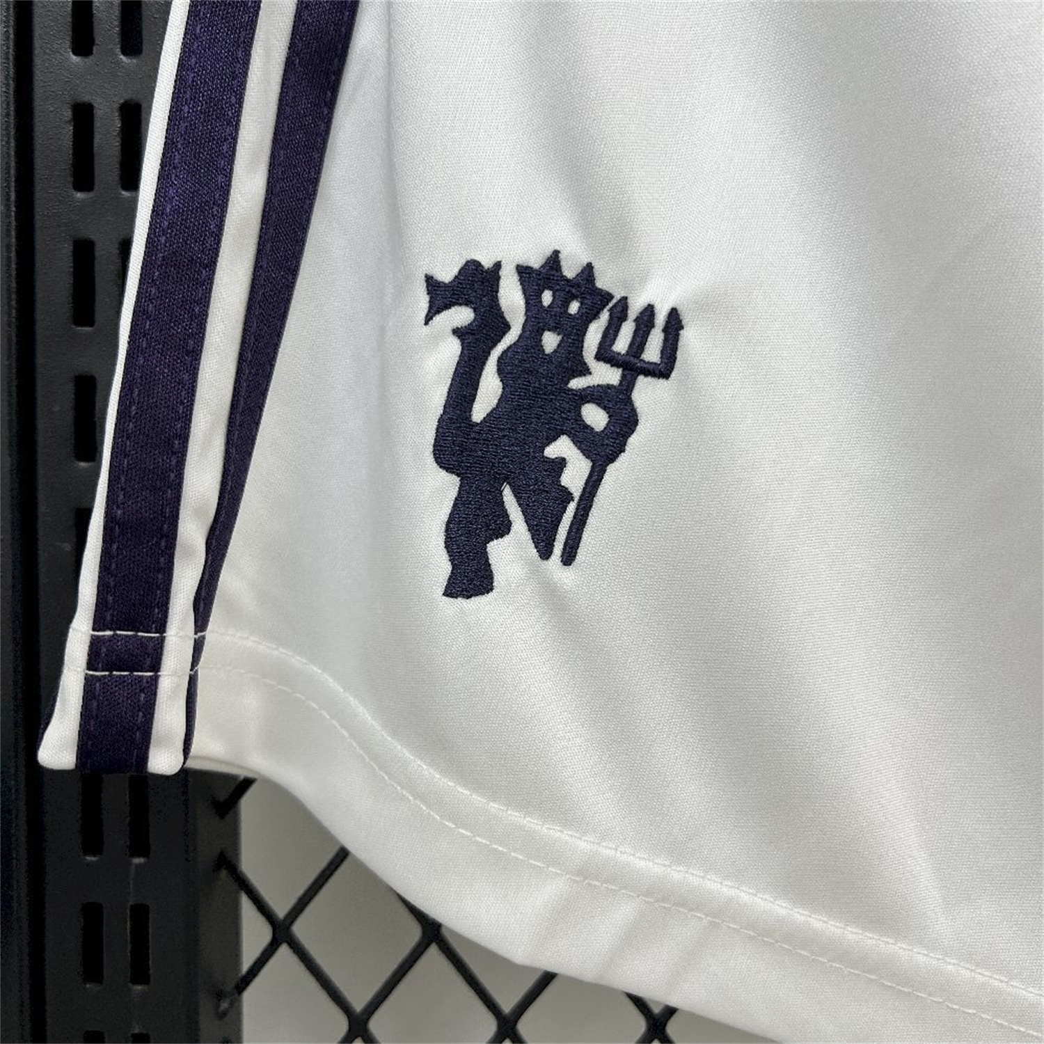 AlphaJersey-Manchester United 25-26 Away White Shorts - Fans Version