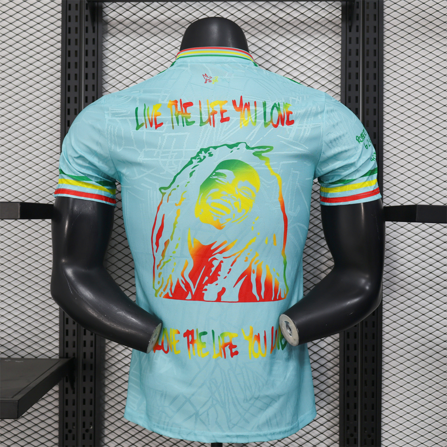 AlphaJersey-Ajax x B-O-B Marly 25-26 Light Blue Special Edition Jersey - Player Version