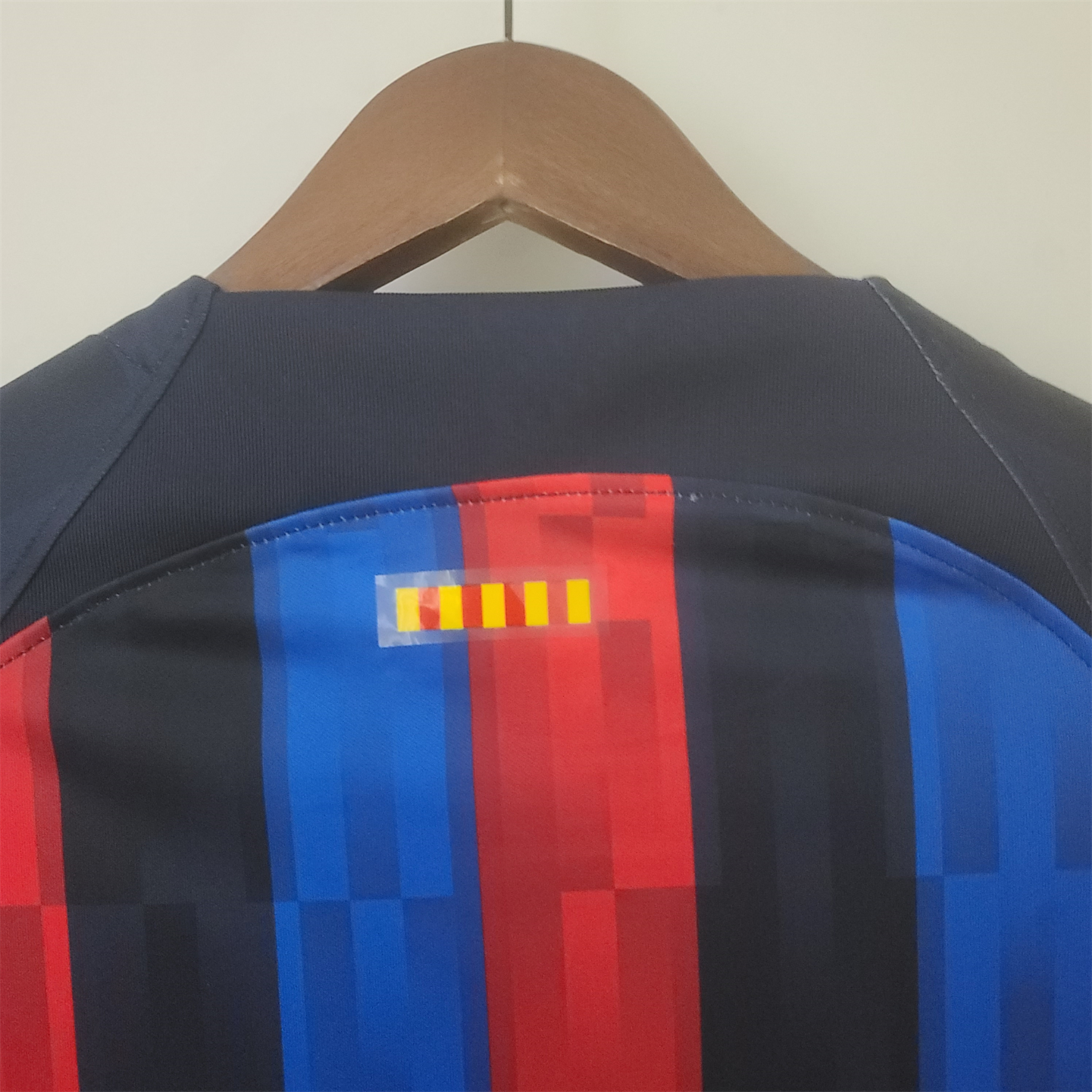 AlphaJersey-Retro Barcelona 22-23 Owl Sponsor Home Jersey