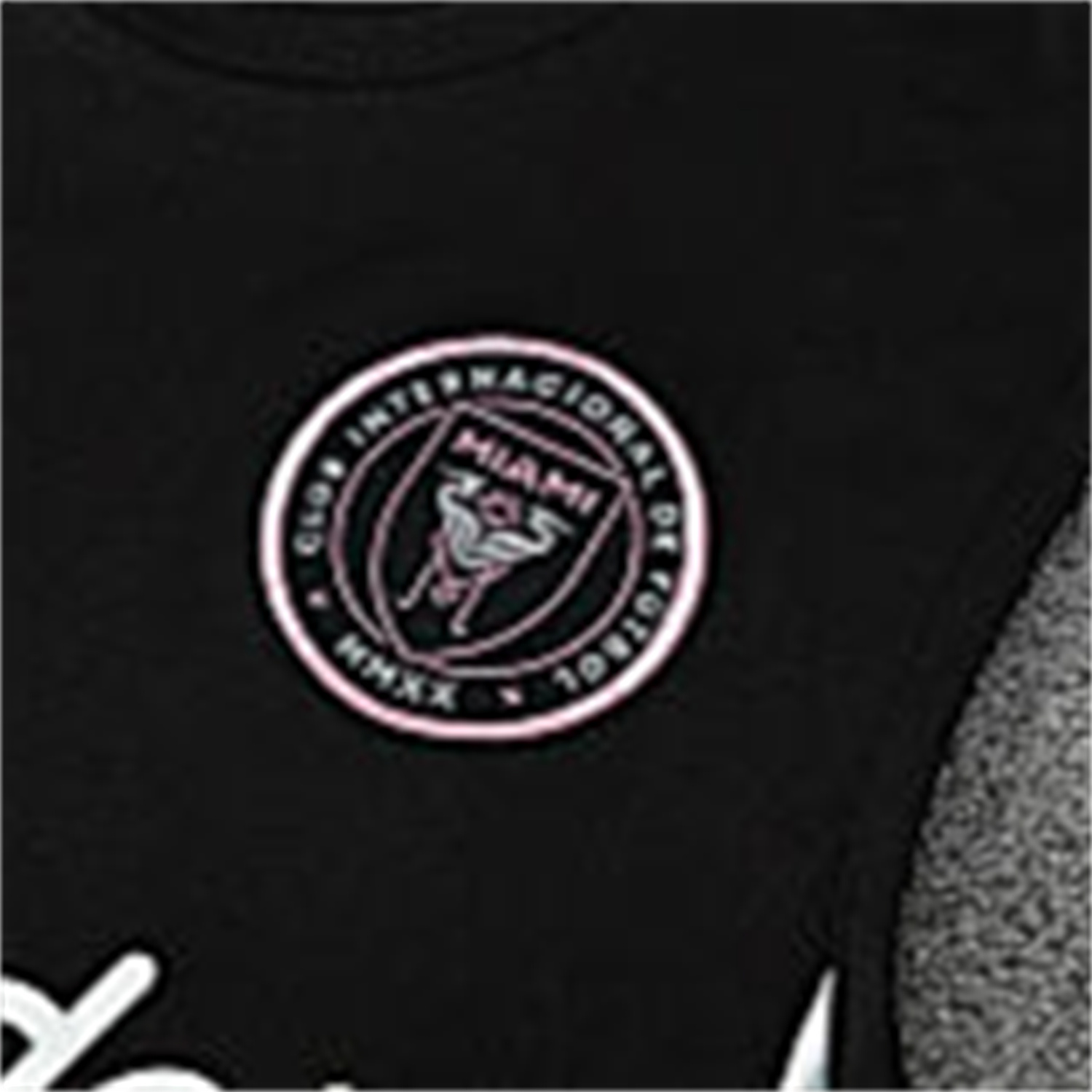 AlphaJersey-INT M.A.M 25-26 Vest Training Set - Black And Light Grey Vest & Black Shorts