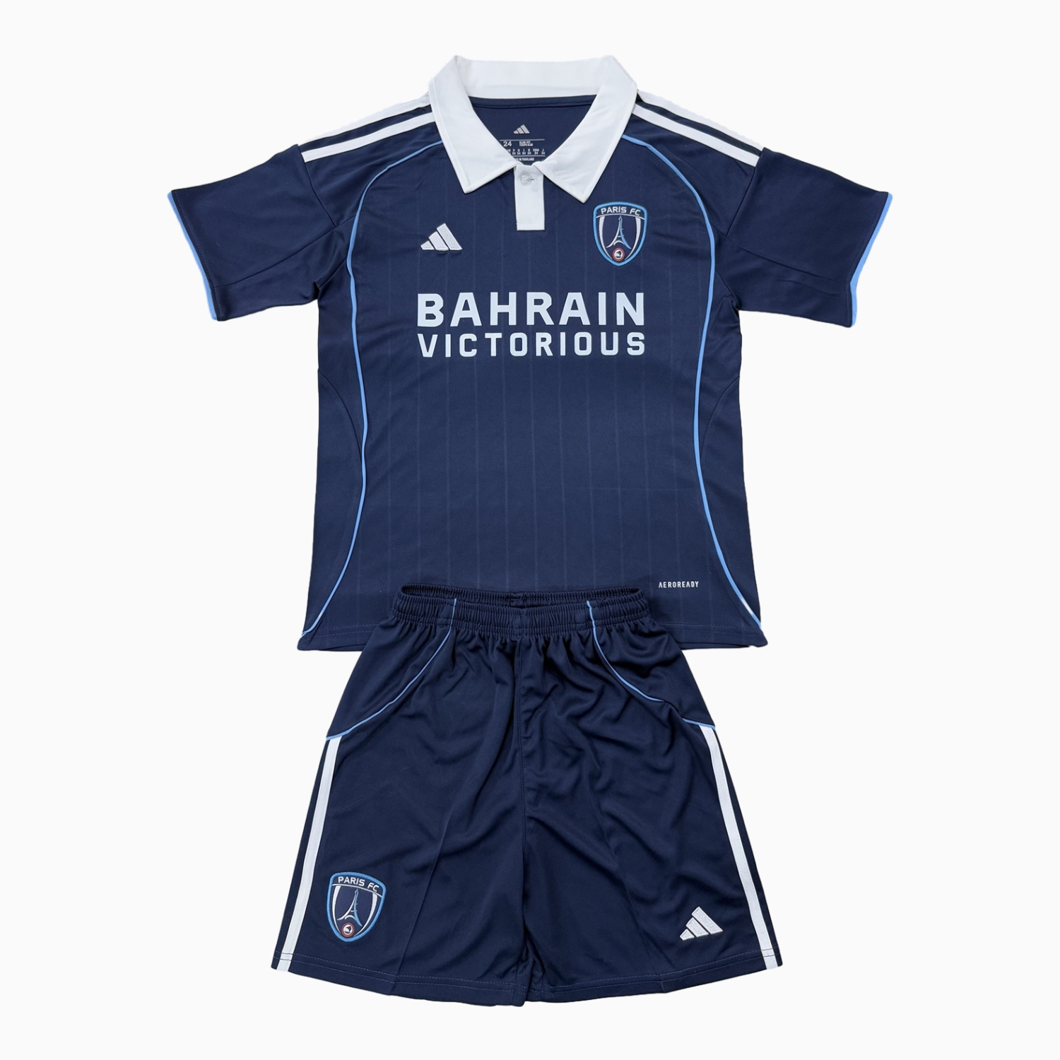 AlphaJersey-Paris FC 25-26 Home Men's Adult Jersey Set - Fans Version