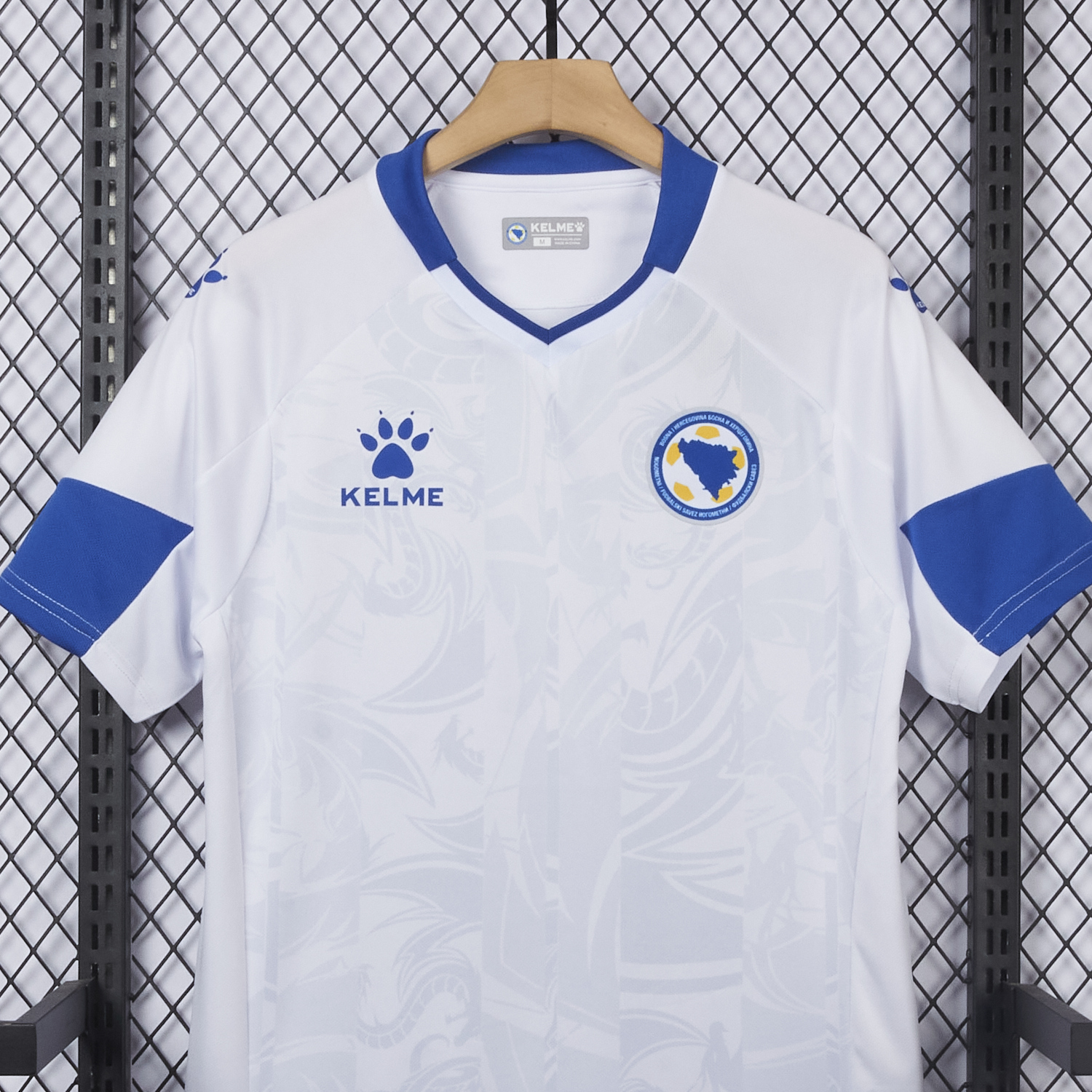 AlphaJersey-Bosnia and Herzegovina 2025 Away Jersey - Fans Version