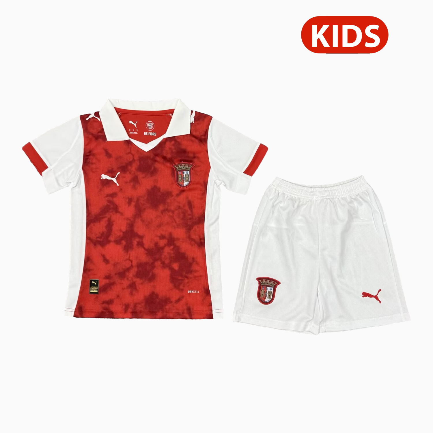 AlphaJersey-SC Braga 25-26 Home Kids Kit