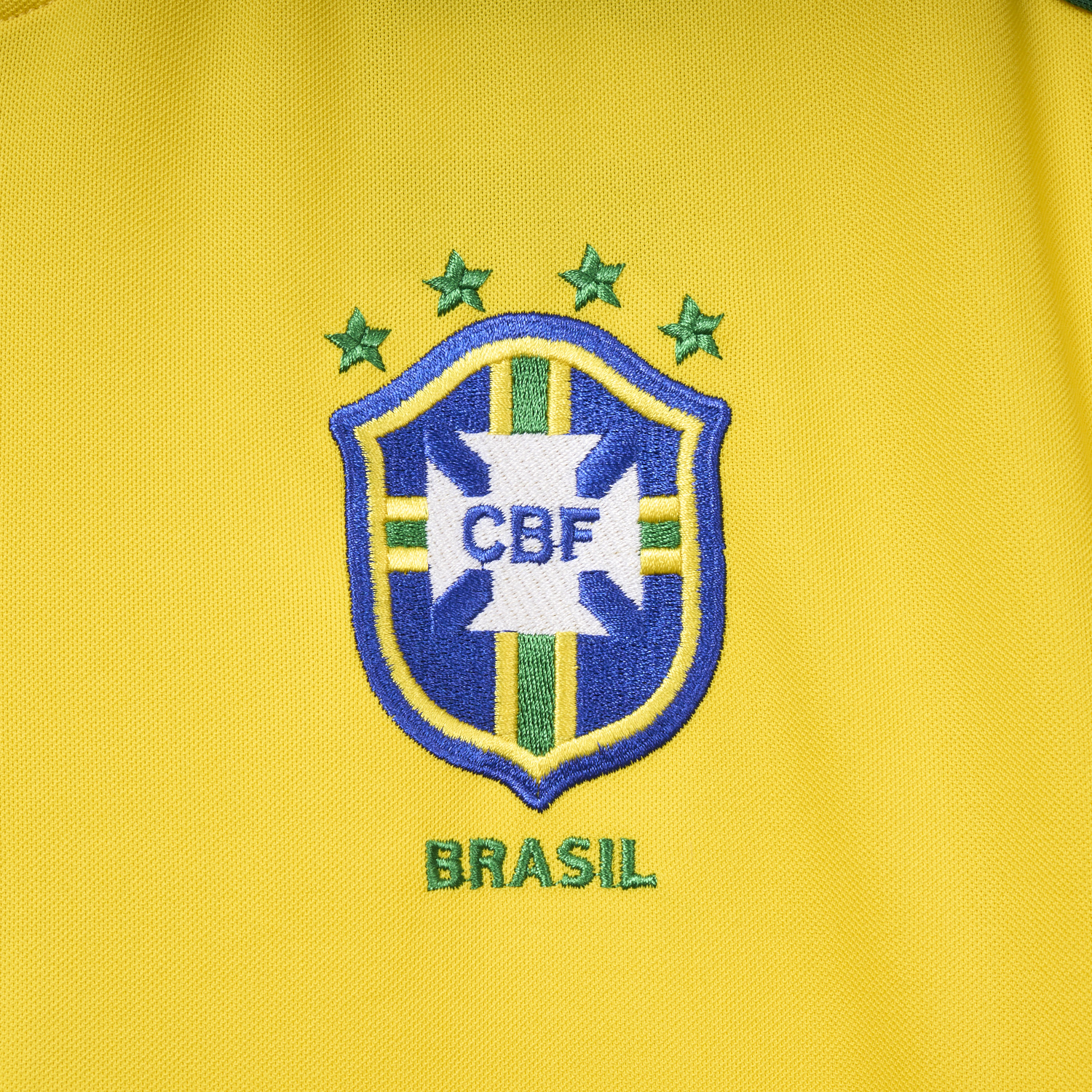 AlphaJersey-Retro Brazil 1998 Home Jersey