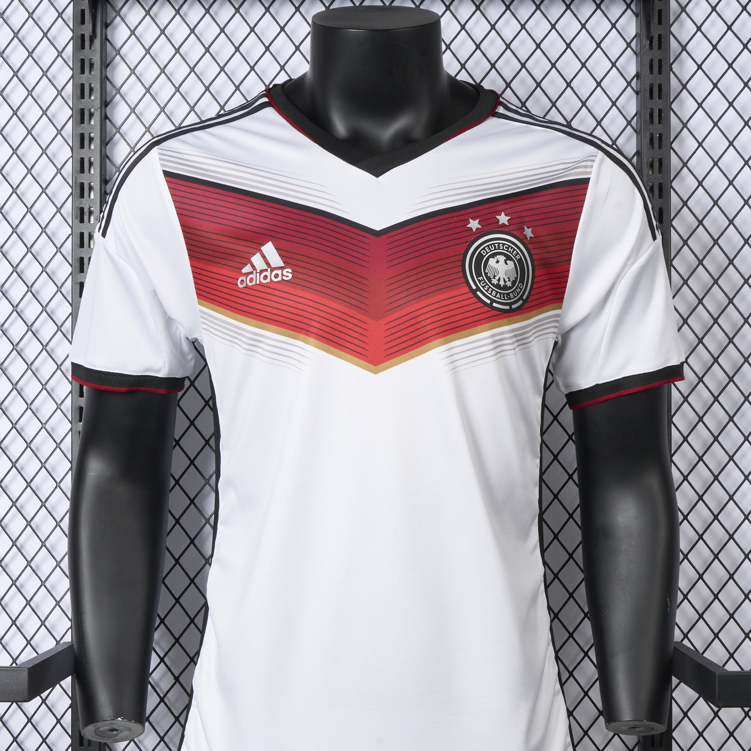 AlphaJersey-Retro Germany 2014 Home Jersey - Player Version