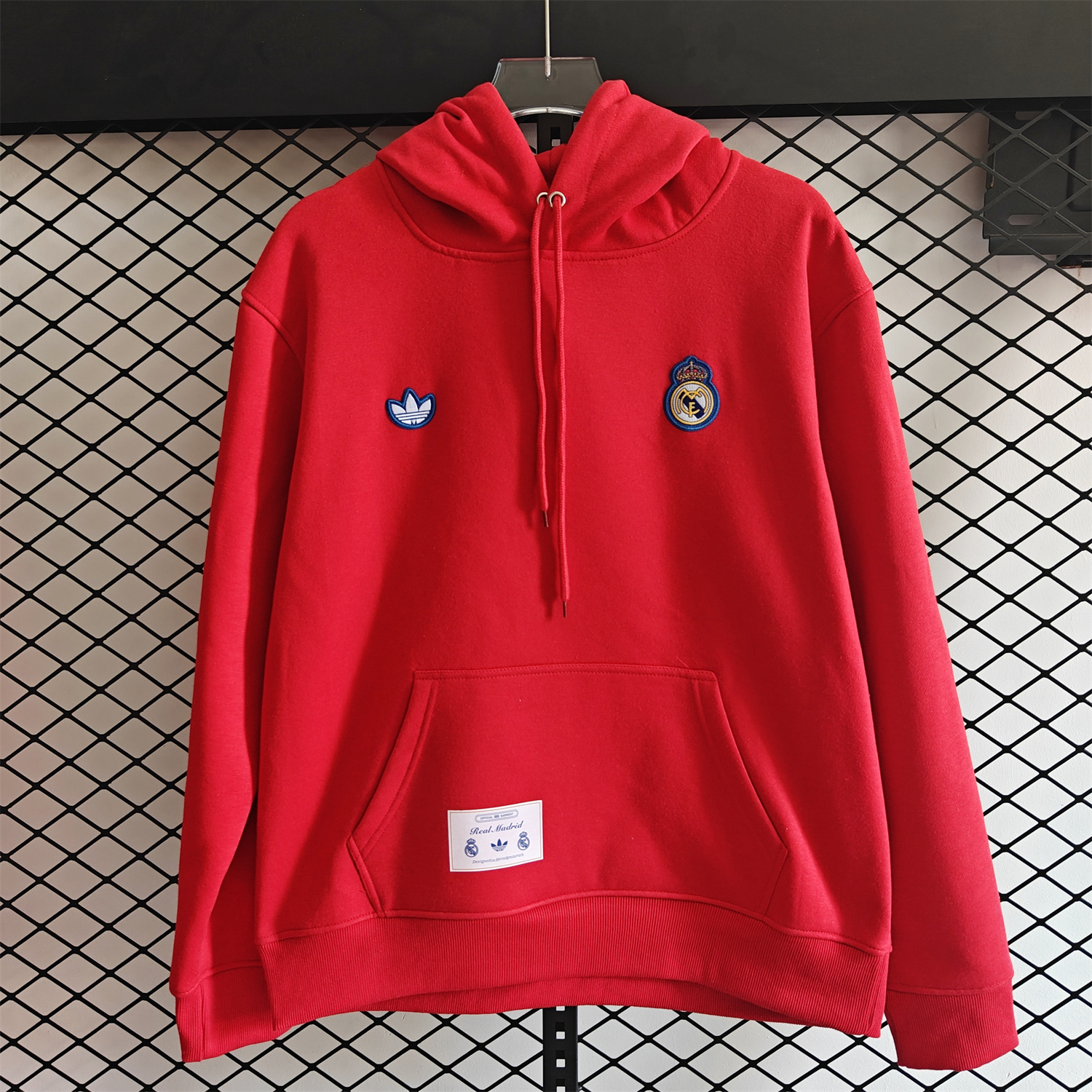 AlphaJersey-Real Madrid 25-26 Originals Terrace Icon Unisex Pullover Hoodie
