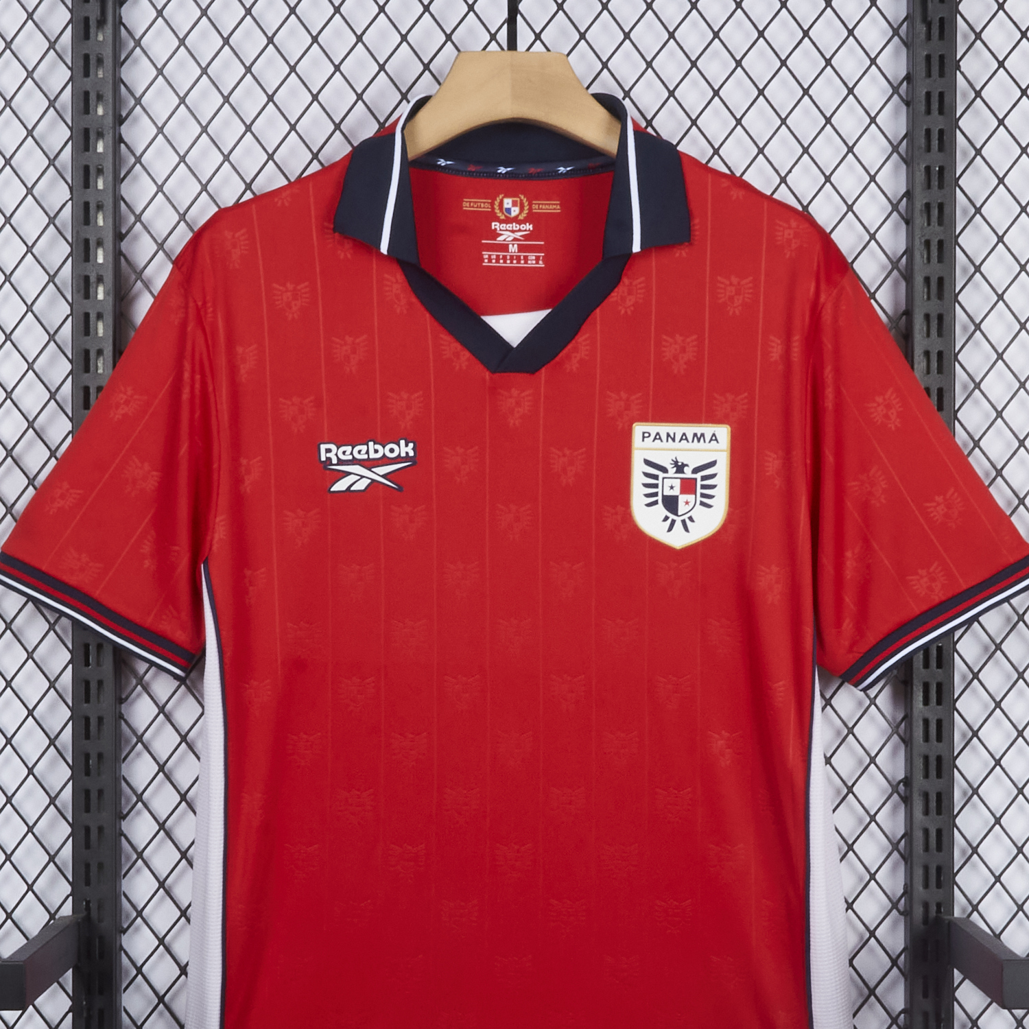 AlphaJersey-Panama 2026 Home Red Jersey - Fans Version