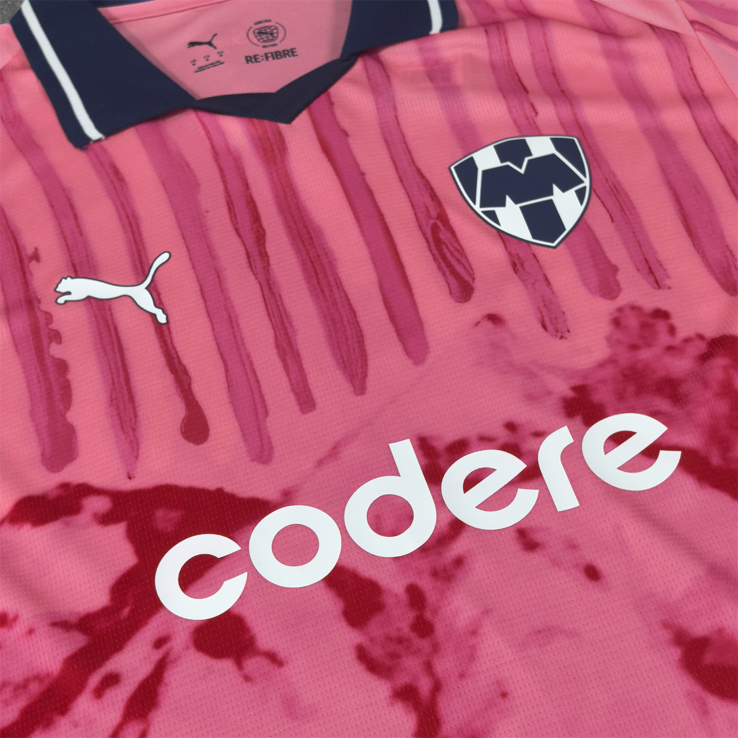AlphaJersey-Rayados Monterrey 25-26 Club World Cup Pink GK Goalkeeper Jersey - Fans Version