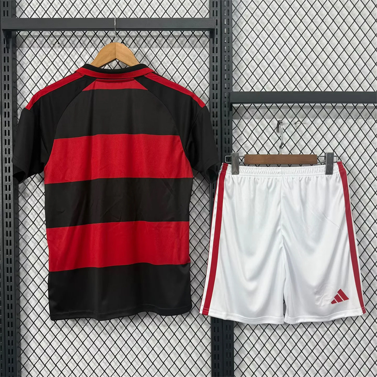 AlphaJersey-Flamengo 26-27 Home Unsponsored Kids Kit