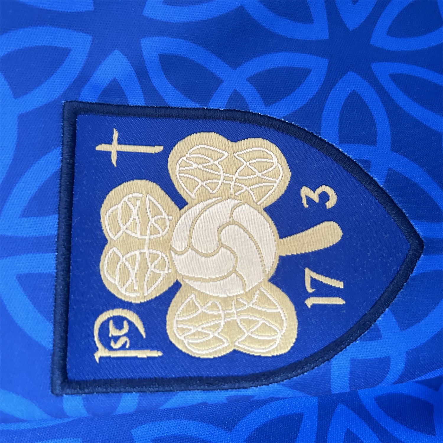 AlphaJersey-Ireland 2025 St. Patrick's Day Blue Jersey - Fans Version