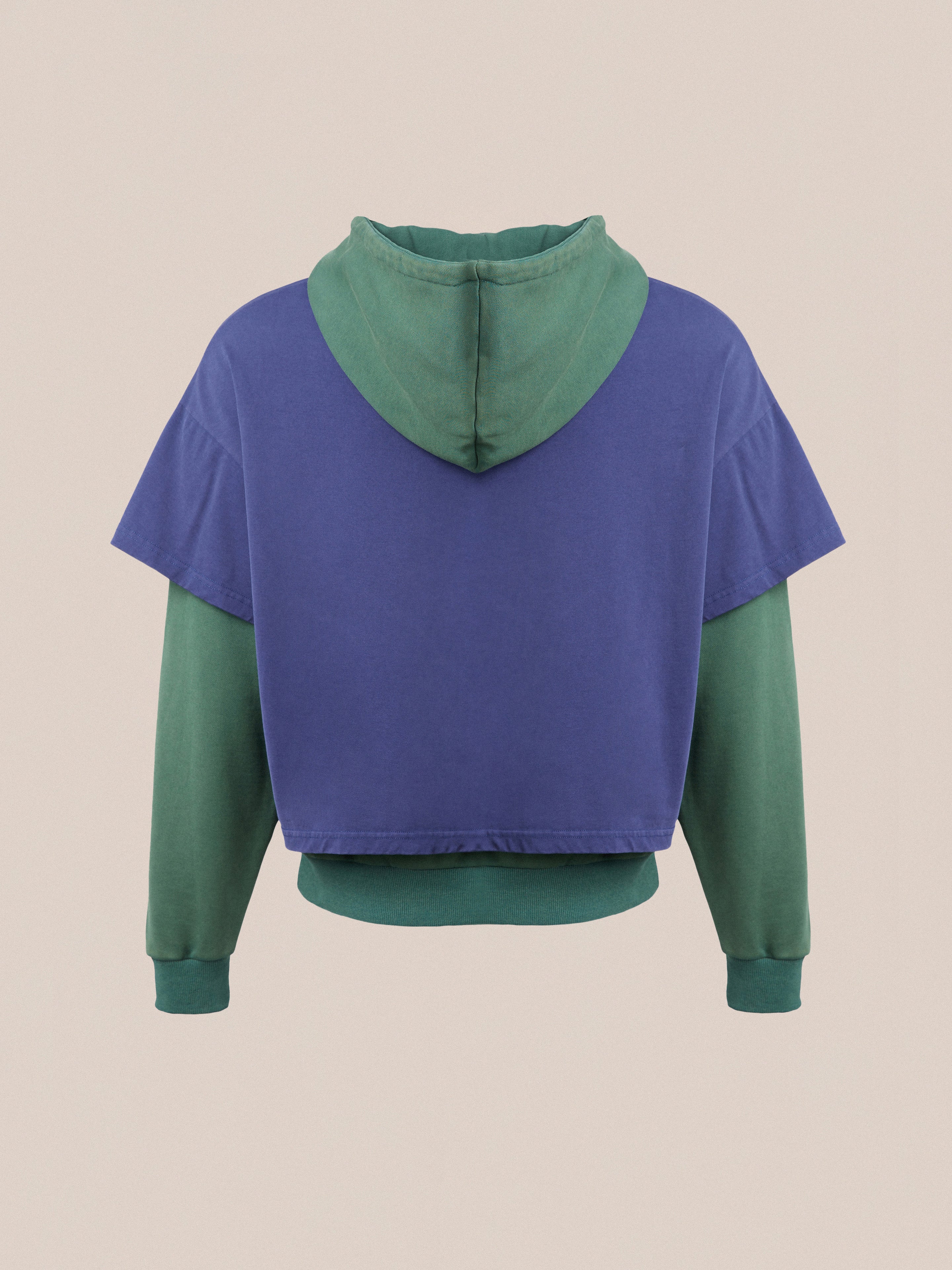 Double Layer Hoodie | Modern Menswear by yycbvcnbmmnbm