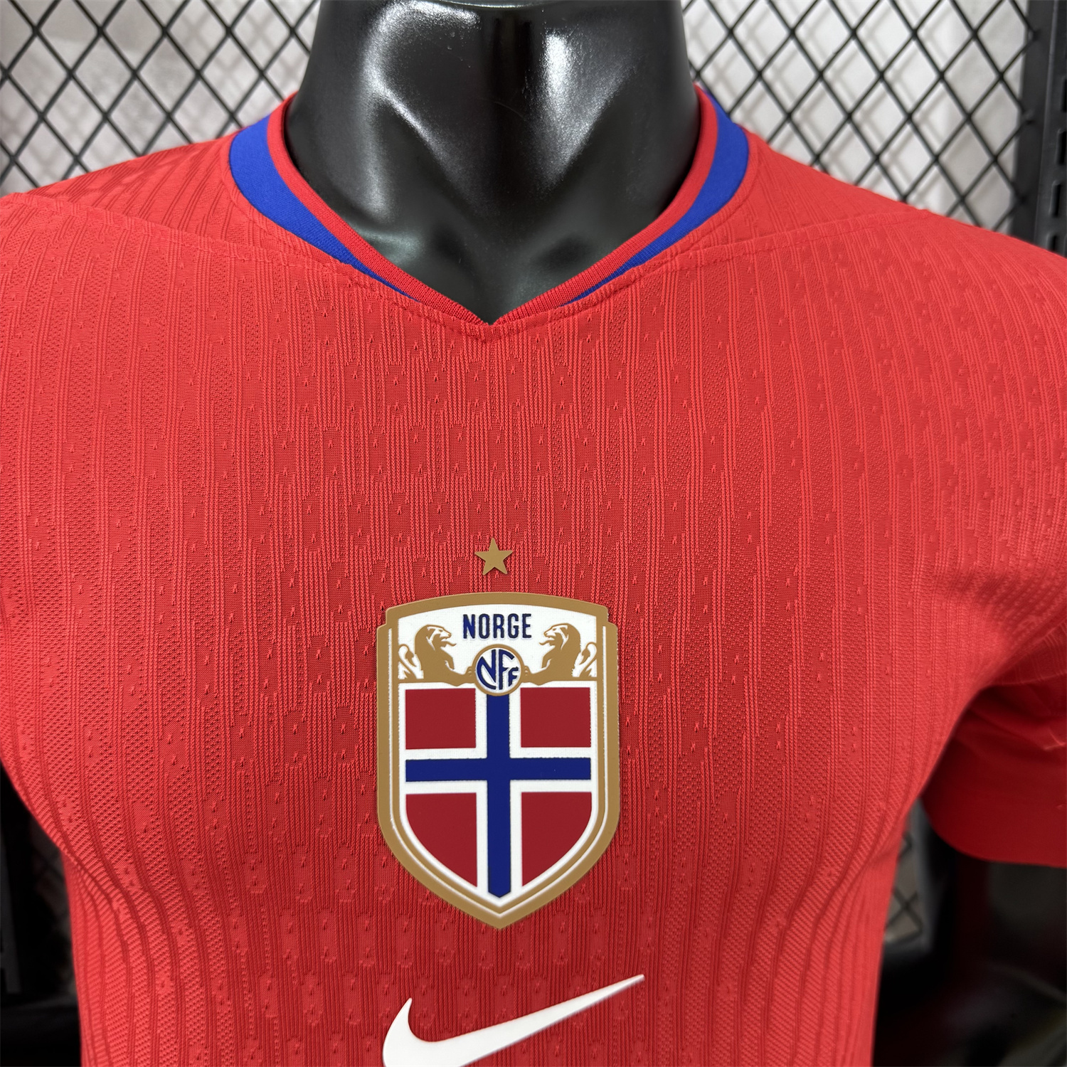 AlphaJersey-Norway 25-26 Home Women's Team Home Jersey - Men's Player Version