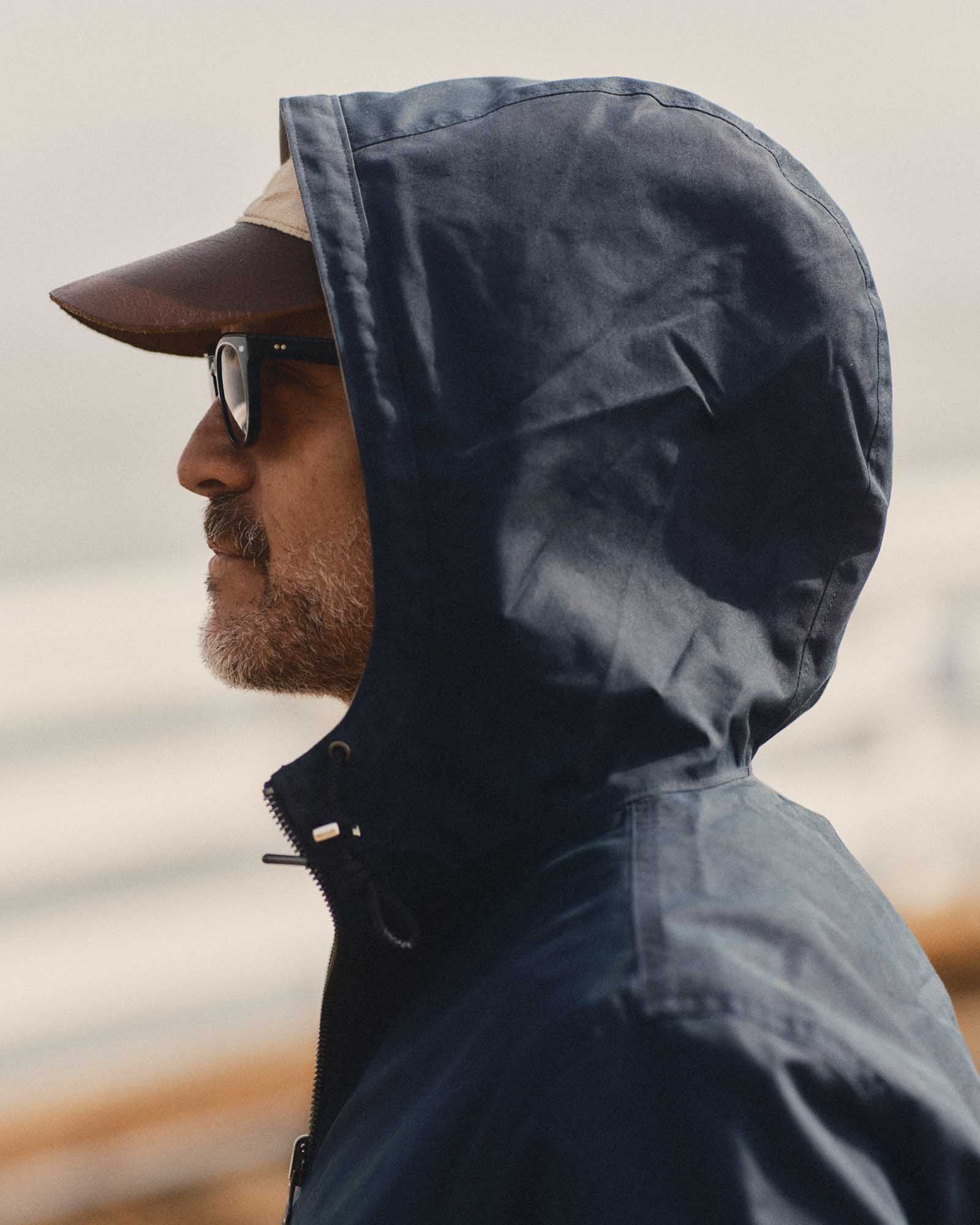 The Squall Anorak in Navy Twill | Modern Menswear by yycbvcnbmmnbm