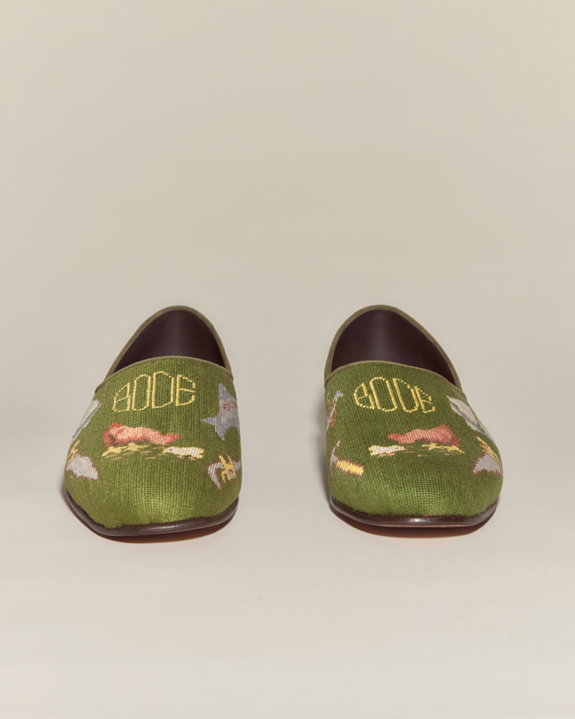 Needlepoint House Shoes | Modern Menswear by yycbvcnbmmnbm