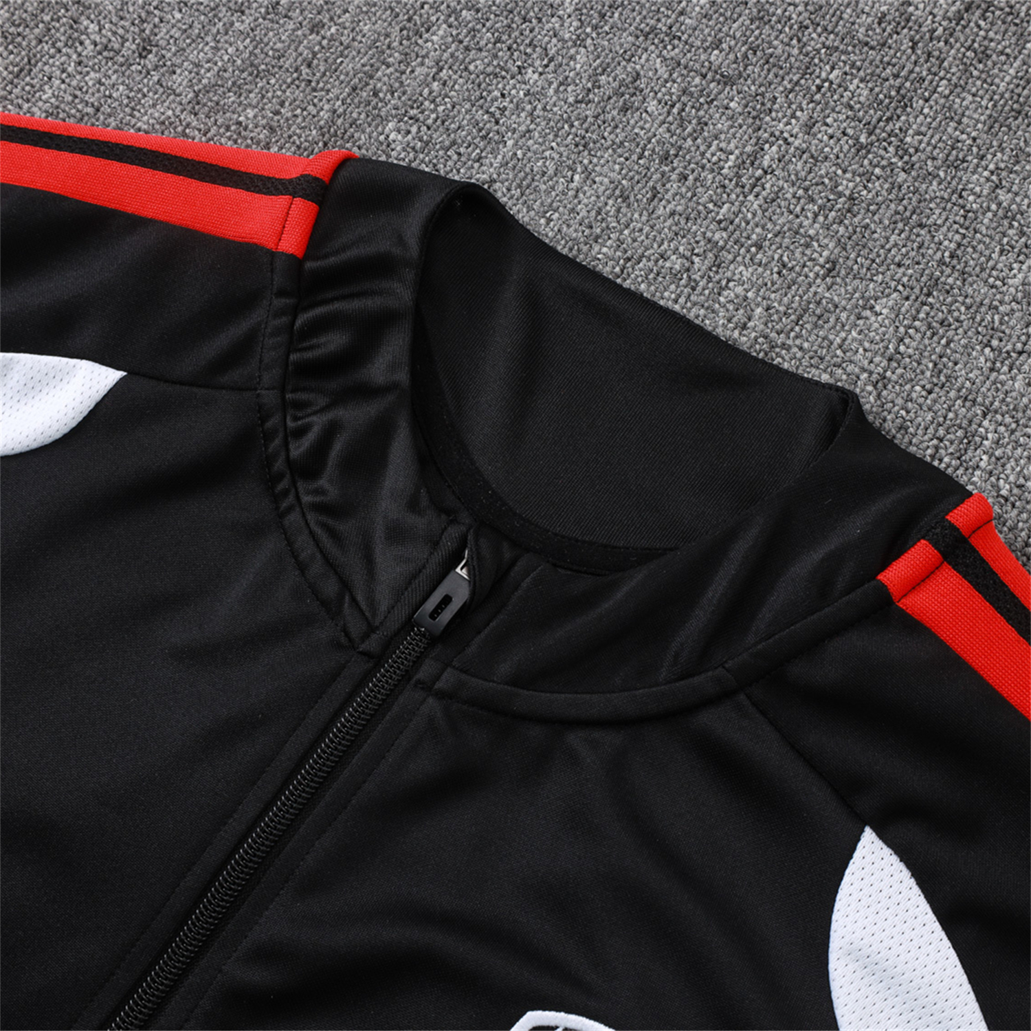 AlphaJersey-Arsenal 26-27 Jacket Training Tracksuit - Red Edge Black Jackets & Pants