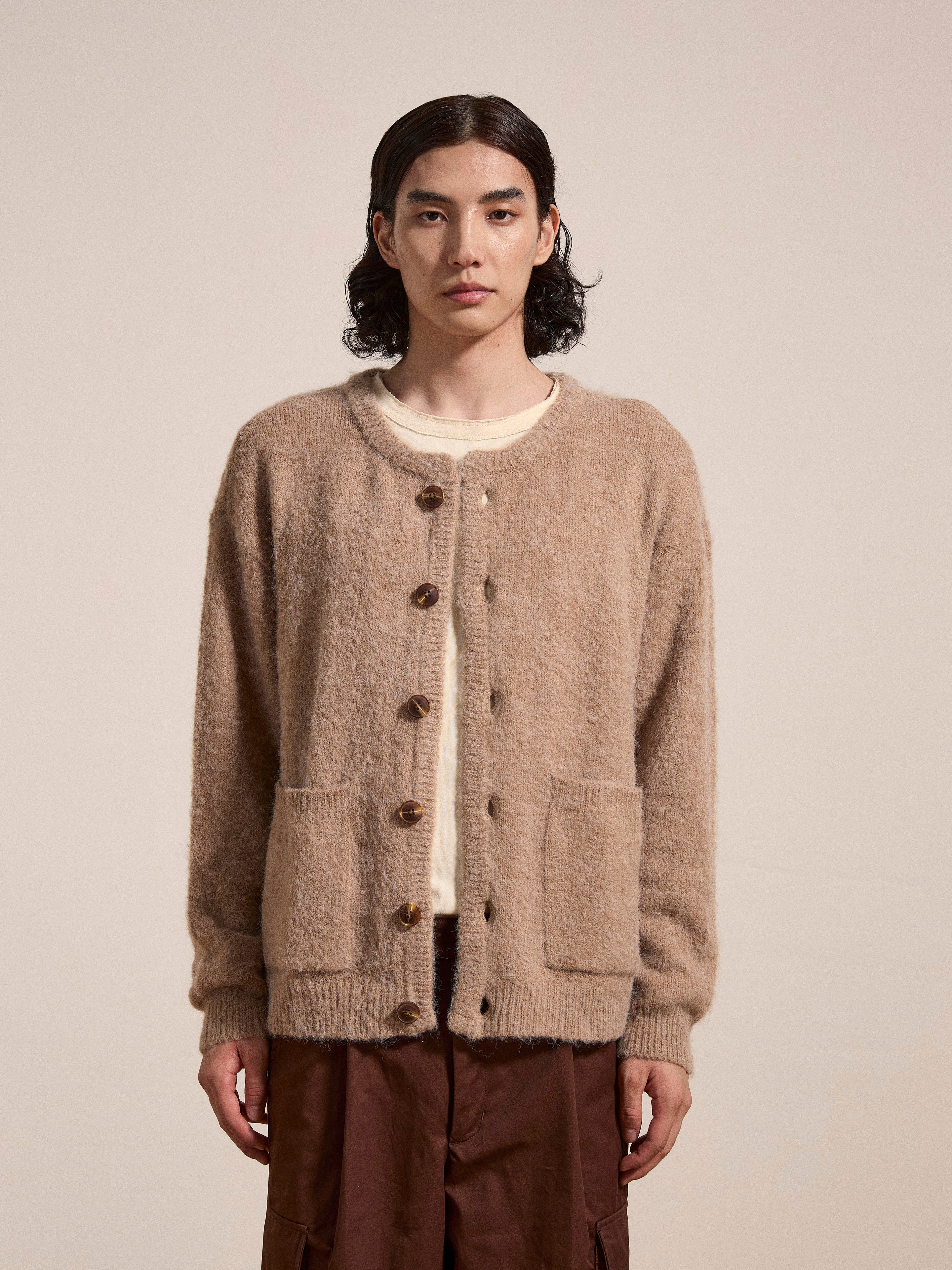 Mohair Cardigan | Modern Menswear by yycbvcnbmmnbm
