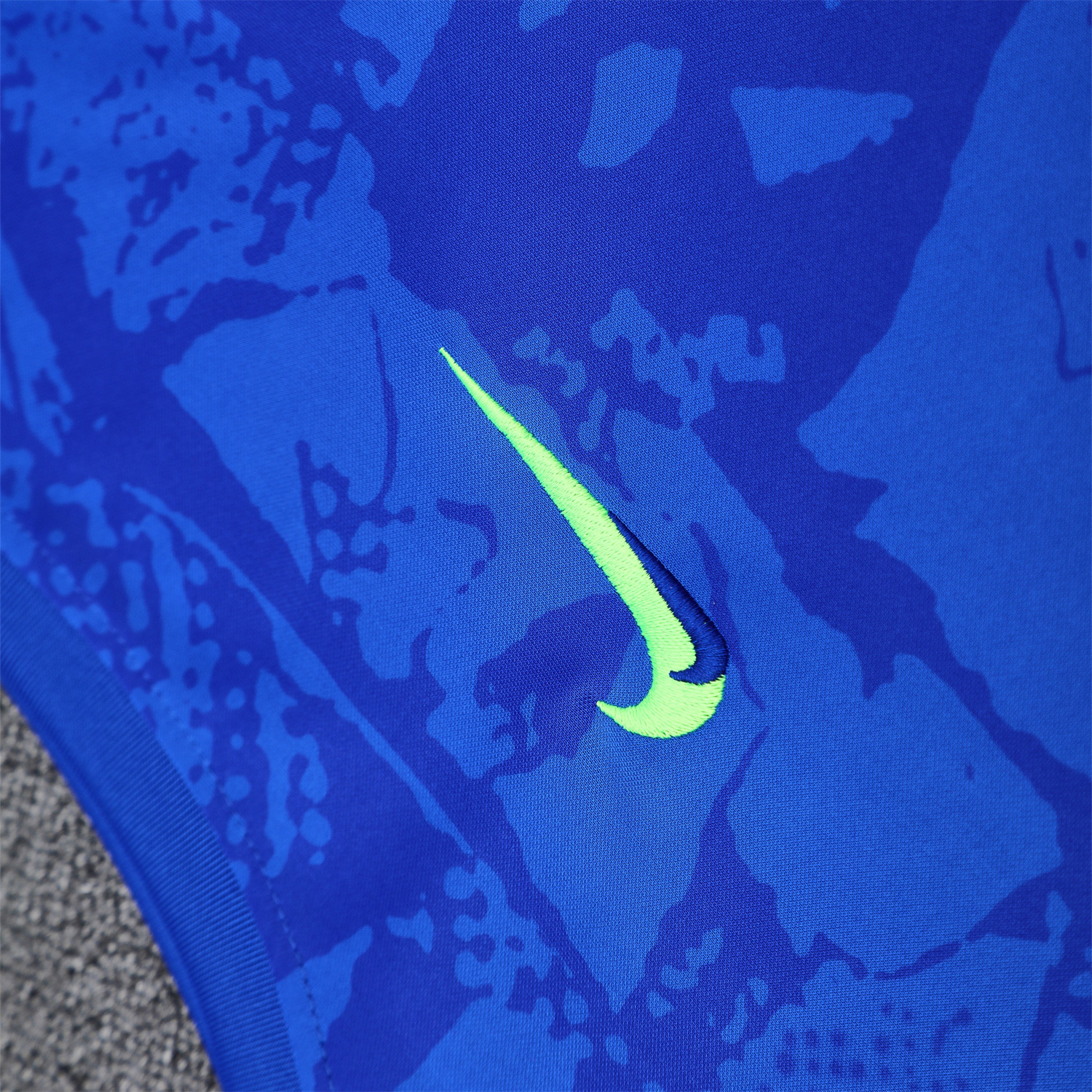 AlphaJersey-Barcelona 25-26 Vest Training Set - Blue Camouflage