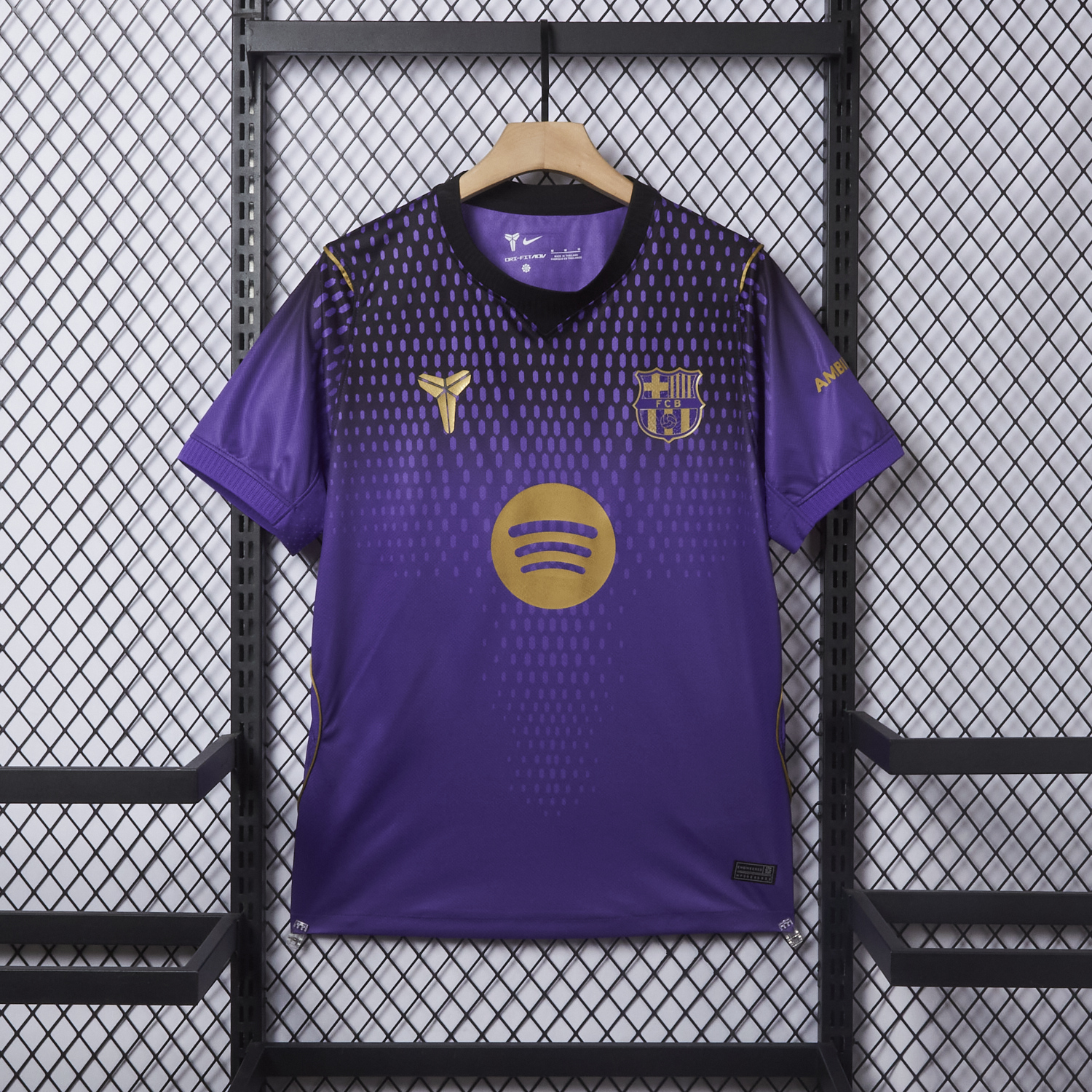 AlphaJersey-Barcelona 26-27 Away Purple-Black Gradient Jersey - Fans Version