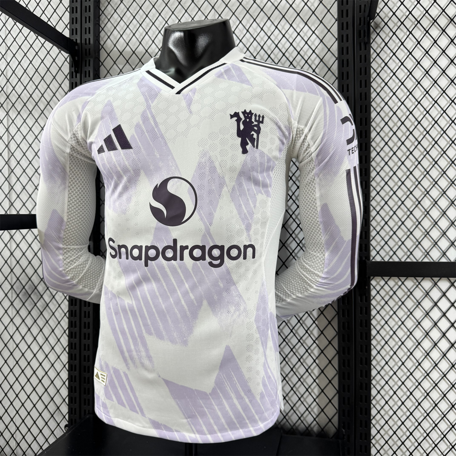 AlphaJersey-Manchester United 25-26 Away Long Sleeves Jersey - Player Version
