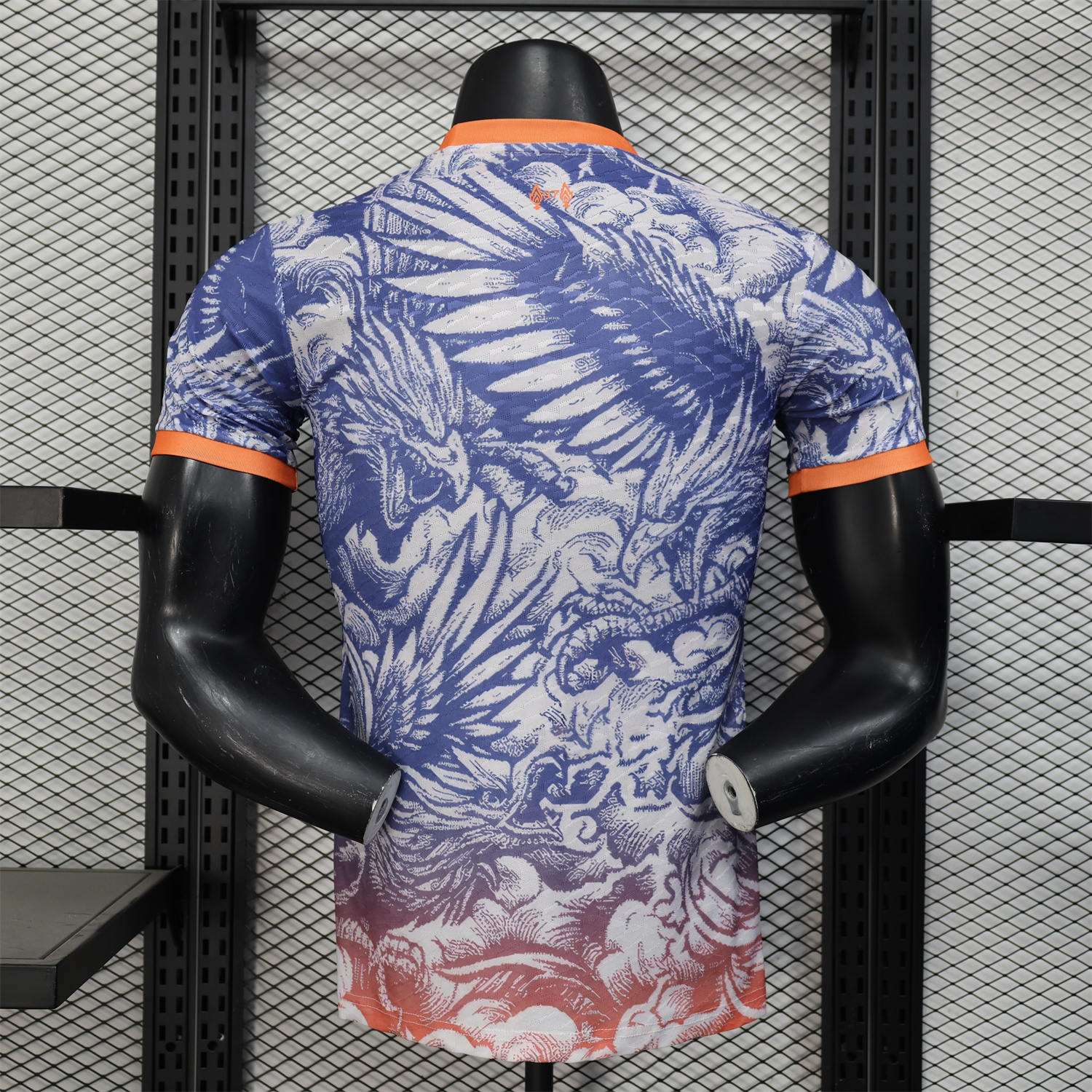 AlphaJersey-Liver.pool 25-26 Orange and Blue Liver.pool Bird Special Edition Jersey - Player Version