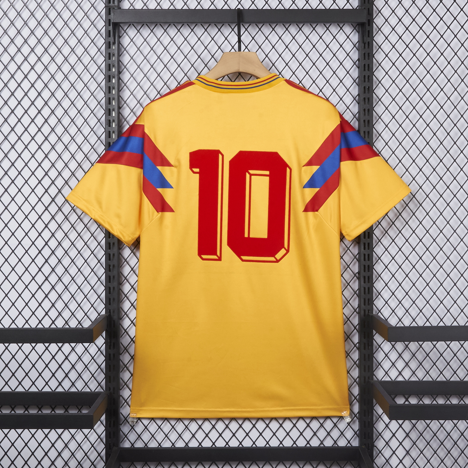 AlphaJersey-Retro Colombia 1990 Home Number 10 Jersey