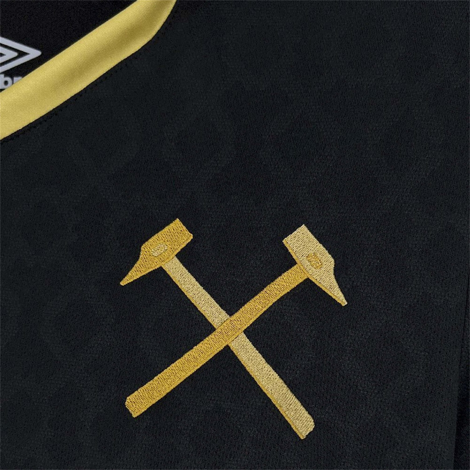 AlphaJersey-West Ham United 25-26 Third Black Jersey - Fans Version