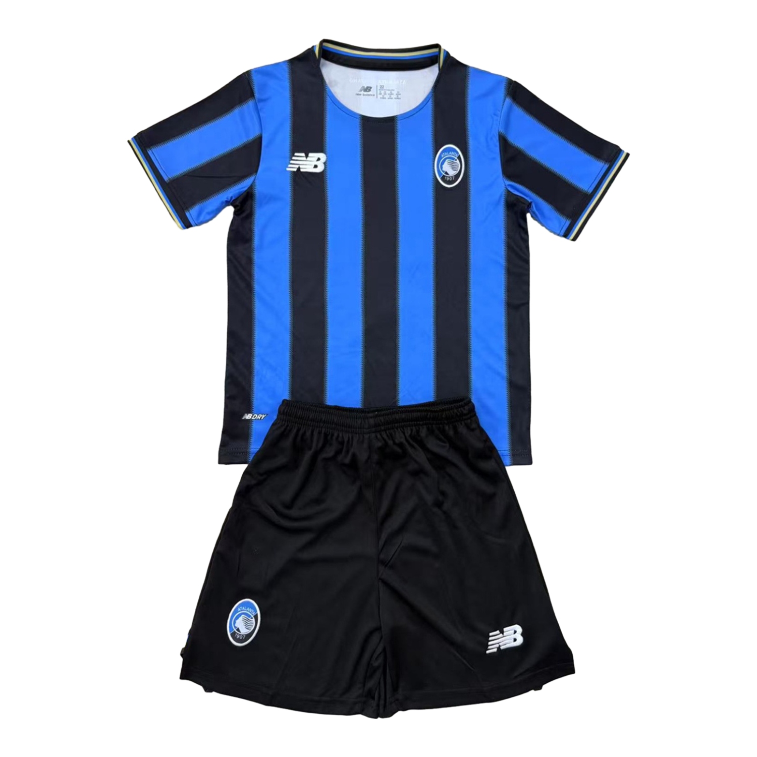 AlphaJersey-Atalanta 25-26 Home Unsponsored Men's Adult Jersey Set - Fans Version