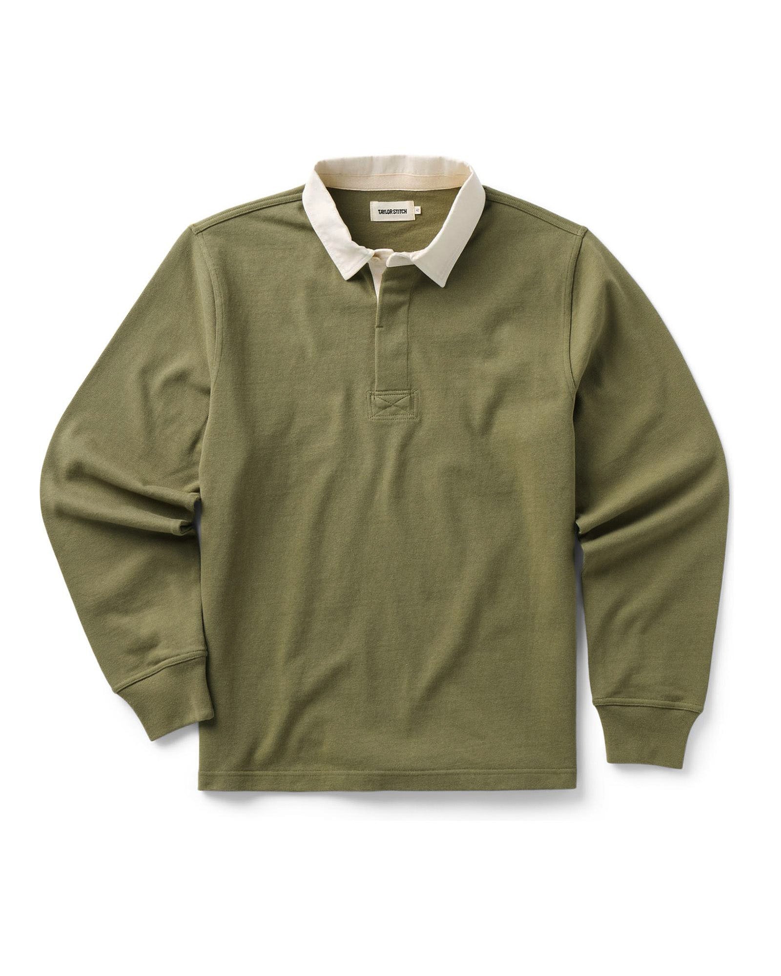 The Rugby Shirt in Burnt Olive | Modern Menswear by yycbvcnbmmnbm