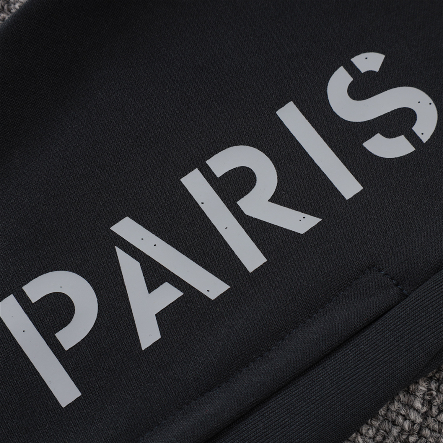 AlphaJersey-Paris Saint-Germain PSG 25-26 Jacket Training Tracksuit - Pure Black top & Pants