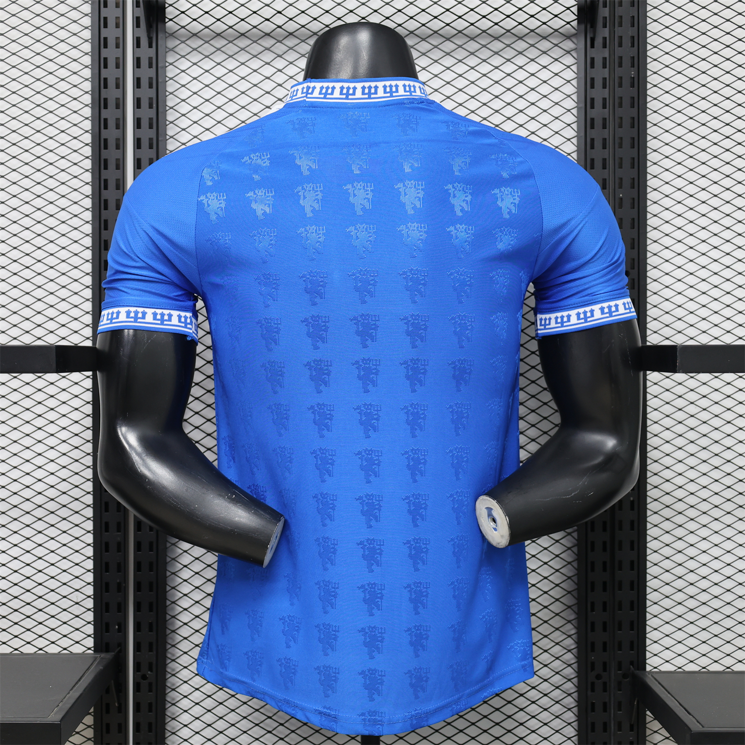 AlphaJersey-Manchester United 26-27 Retro Style Blue Jersey - Player Version