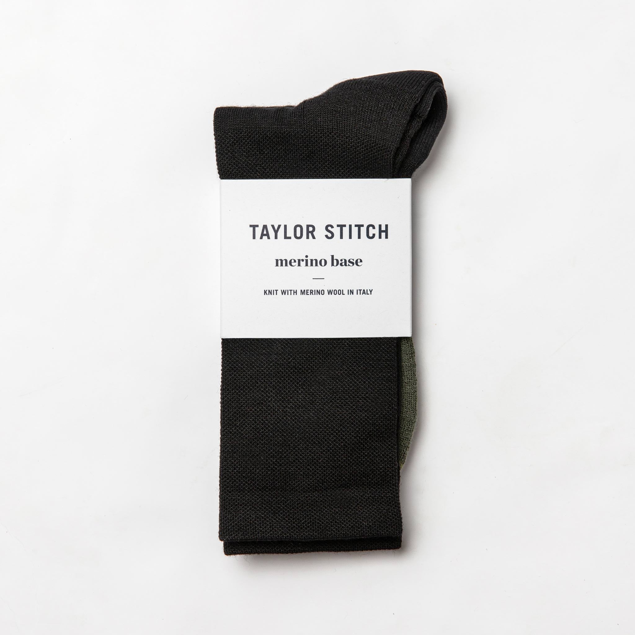 The Merino Sock in Black | Modern Menswear by yycbvcnbmmnbm