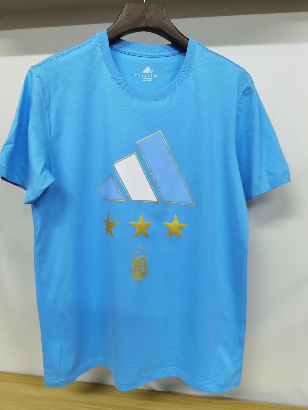 AlphaJersey-Three Star Argentina Champion Shirt 2022 World Cup