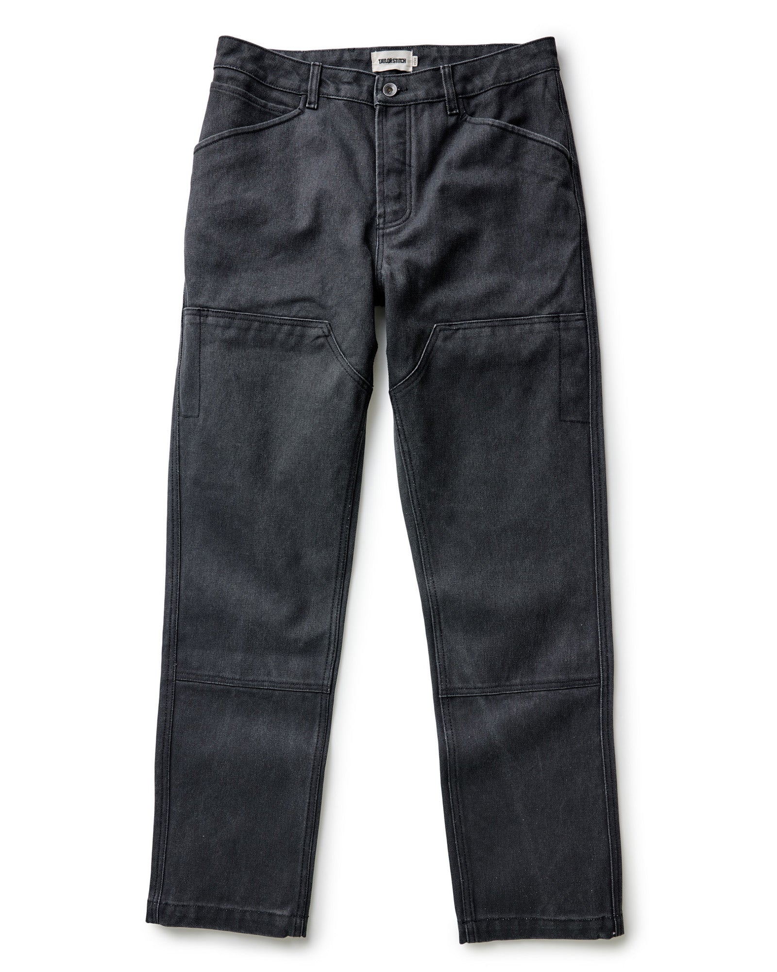 The Chore Pant in Coal Chipped Canvas | Modern Menswear by yycbvcnbmmnbm