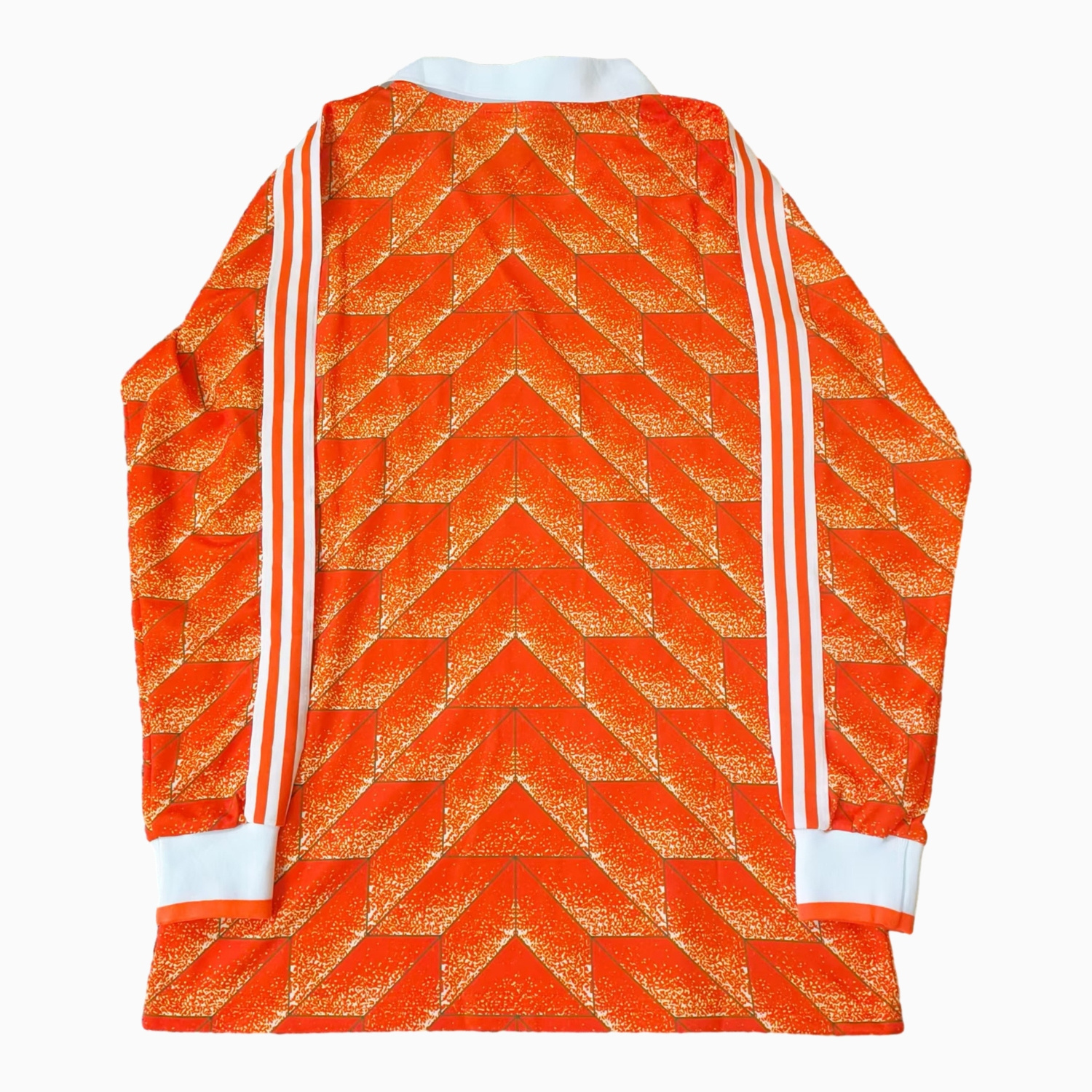AlphaJersey-Retro Netherlands 1988 Home Long Sleeves Jersey