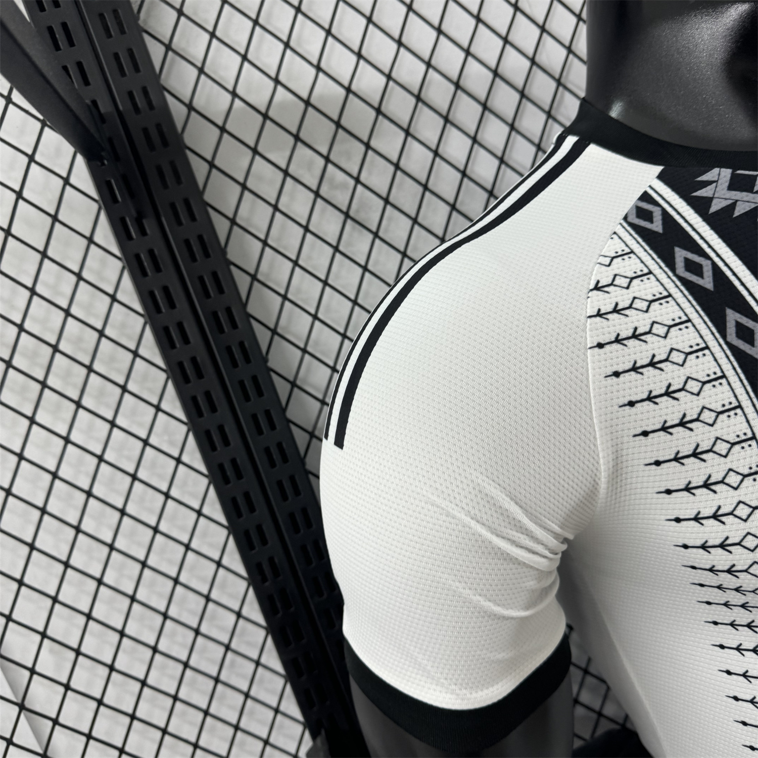 AlphaJersey-Club América 25-26 Black Totem Pattern White Special Jersey - Player Version