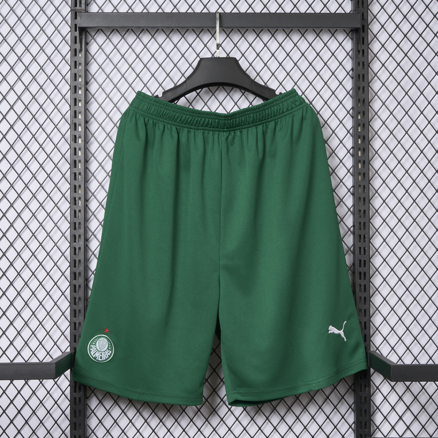 AlphaJersey-Palmeiras 25-26 Green Away Shorts - Fans Version