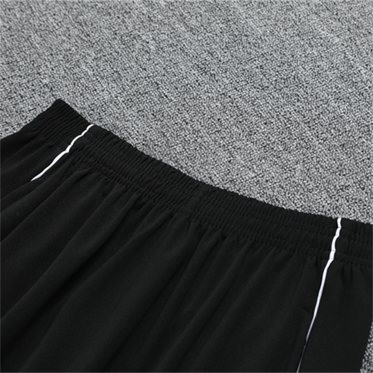 AlphaJersey-INT M.A.M 25-26 Long Sleeves Training with Black Sponsors Set - Pink Top & Black Pants