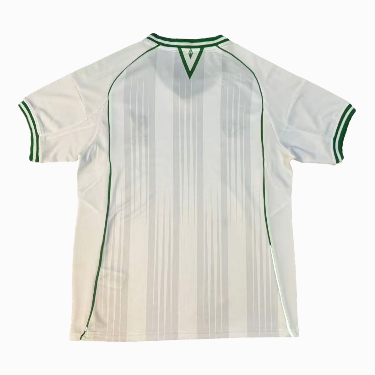 AlphaJersey-Liver.pool 25-26 Green Lines White Special Jersey - Fans Version