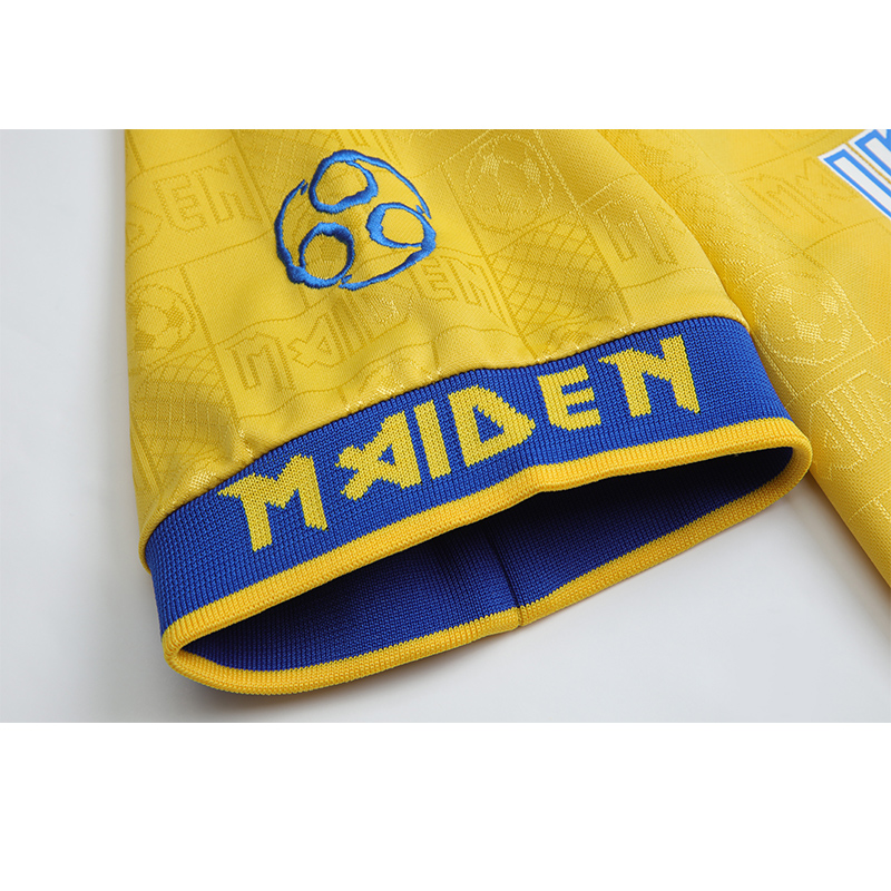 AlphaJersey-Retro Iron Maiden 2008 Yellow Jersey