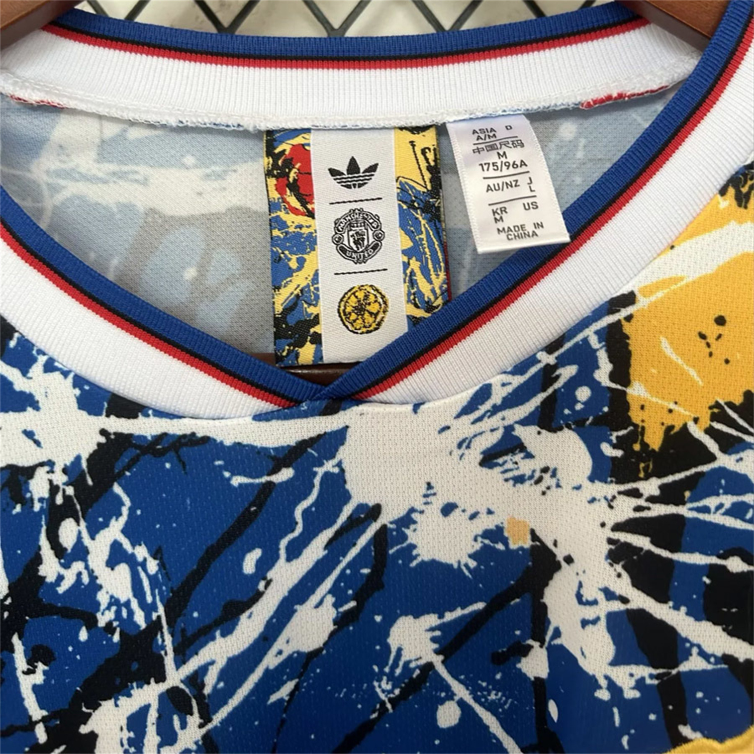 AlphaJersey-Manchester United 25-26 Stone Roses Special Jersey - Fans Version