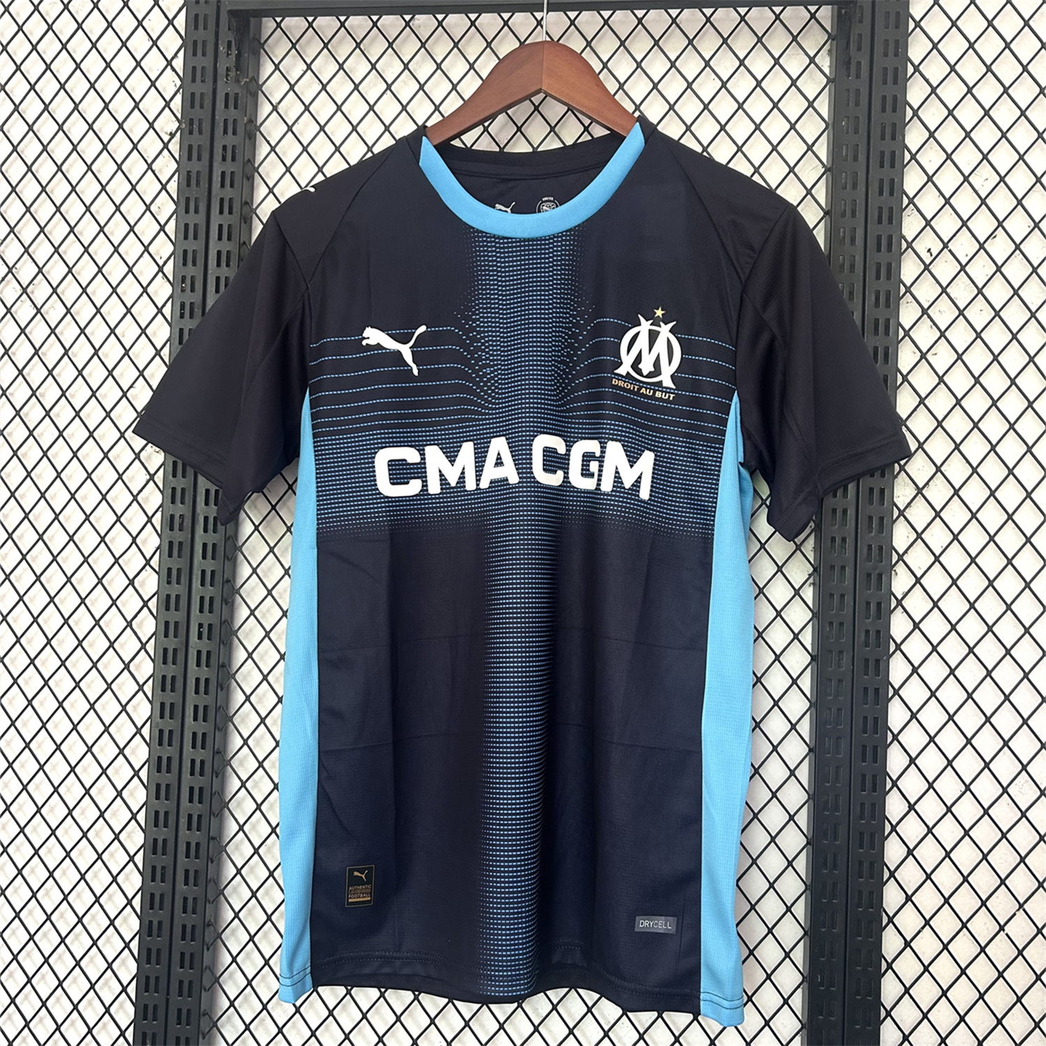 AlphaJersey-Marseille 25-26 Away Jersey - Fans Version