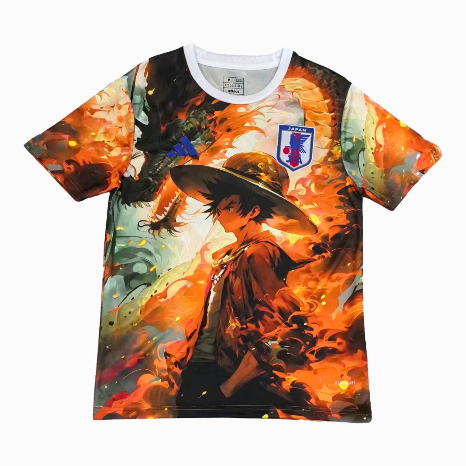 AlphaJersey-Japan 25-26 Fire Dragon And Luffy Special Jersey - Fans Version
