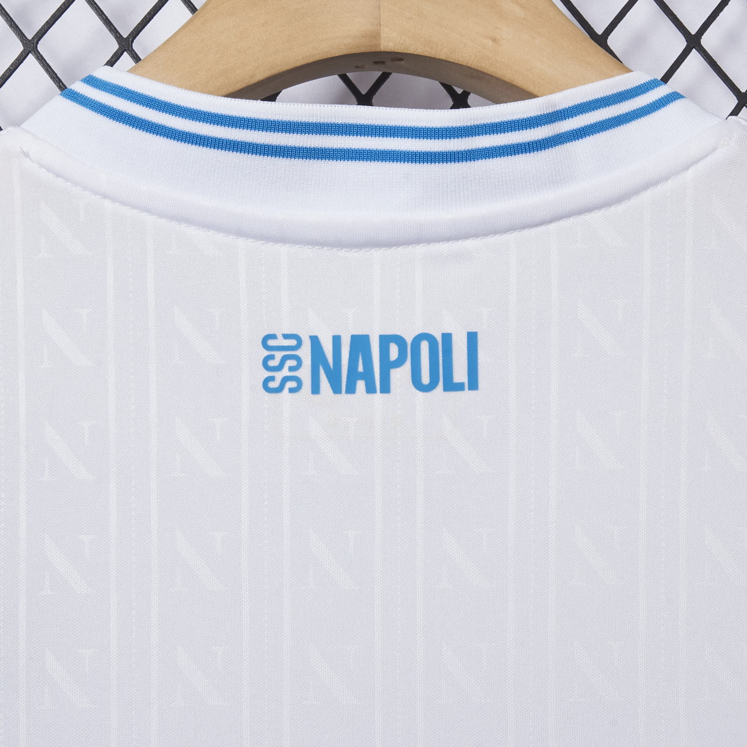 AlphaJersey-Napoli 25-26 European Away White Jersey - Fans Version
