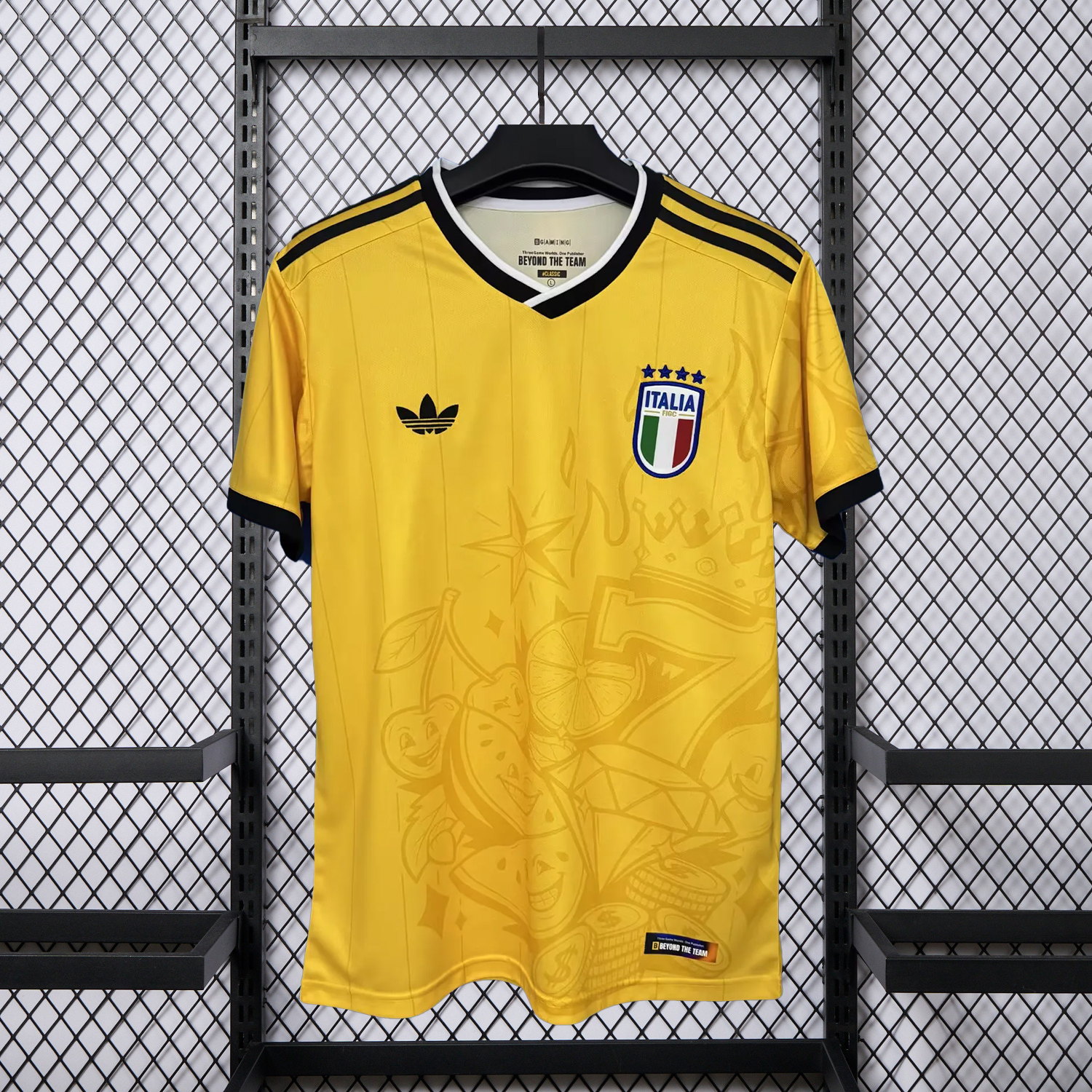 AlphaJersey-Italy 2026 BGAMING Special Yellow Jersey - Fans Version