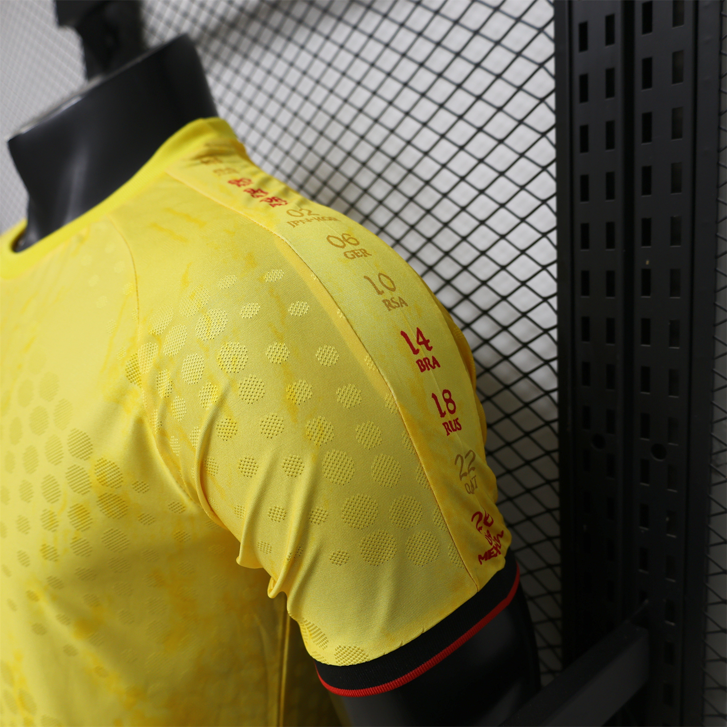 AlphaJersey-Colombia 2026 Yellow Special Jersey - Player Version