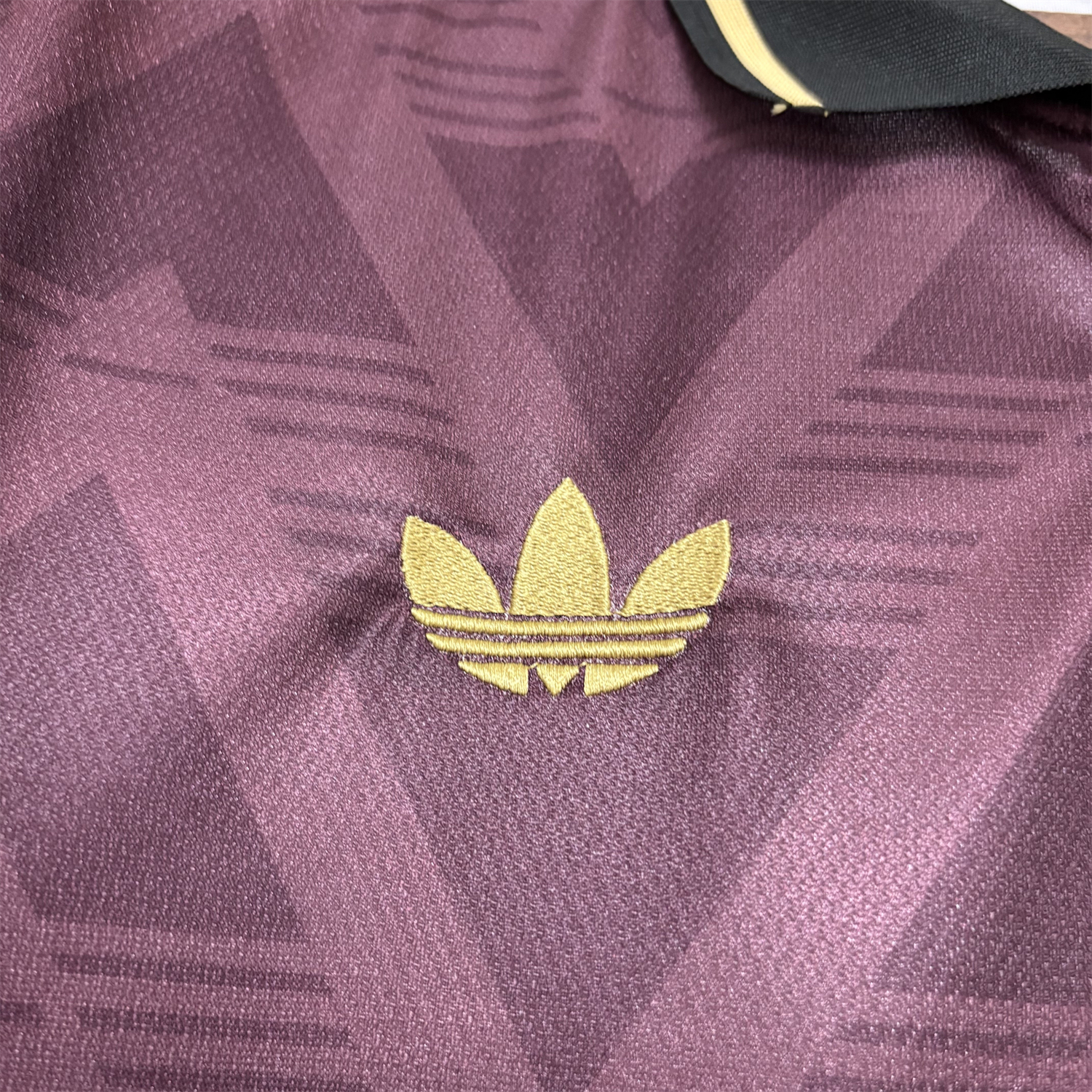 AlphaJersey-Arsenal 26-27 Yellow Sponsors Wine Red Special Jersey - Fans Version