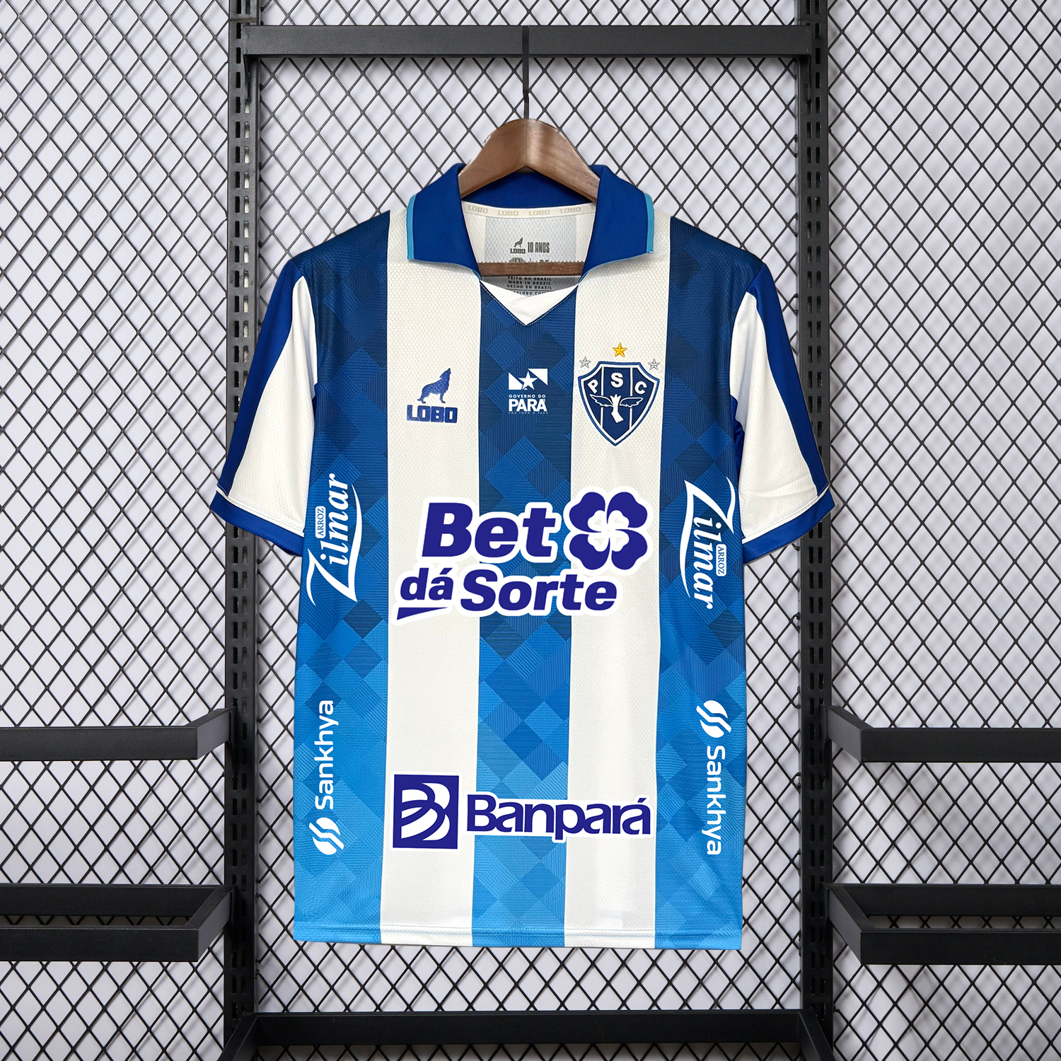 AlphaJersey-Paysandu 26-27 Home All Sponsors Jersey - Fans Version